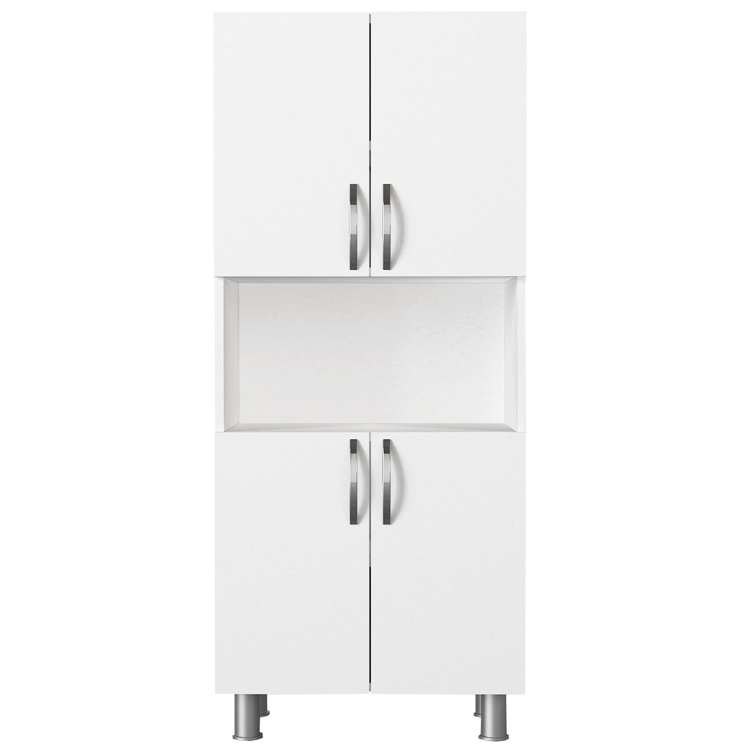 William - White in Weiss präsentiert im Onlineshop von KAQTU Design AG. Kommode ist von Hanah Home