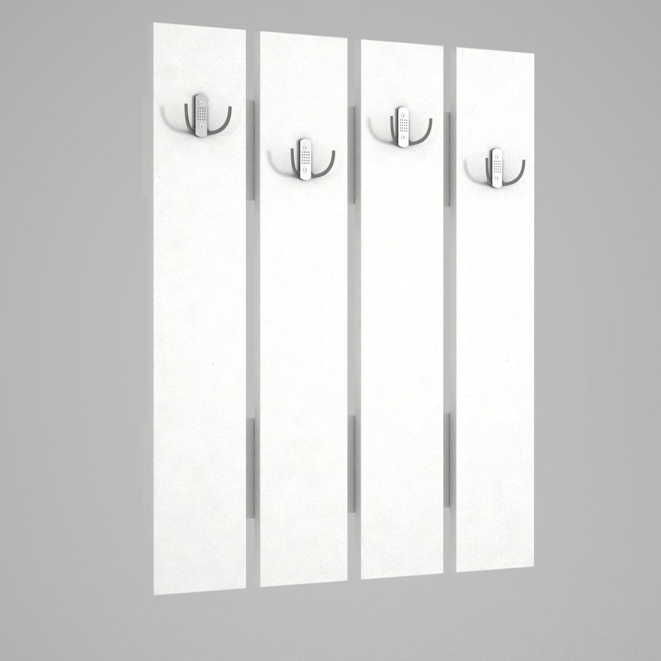 Anita - White in Weiss präsentiert im Onlineshop von KAQTU Design AG. Garderobe ist von Hanah Home