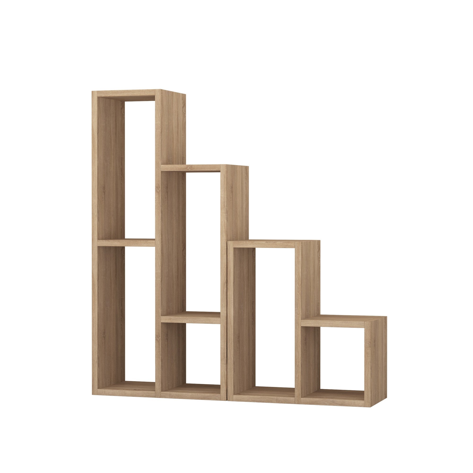 Sule - Oak in Eiche präsentiert im Onlineshop von KAQTU Design AG. Bücherregal ist von Hanah Home