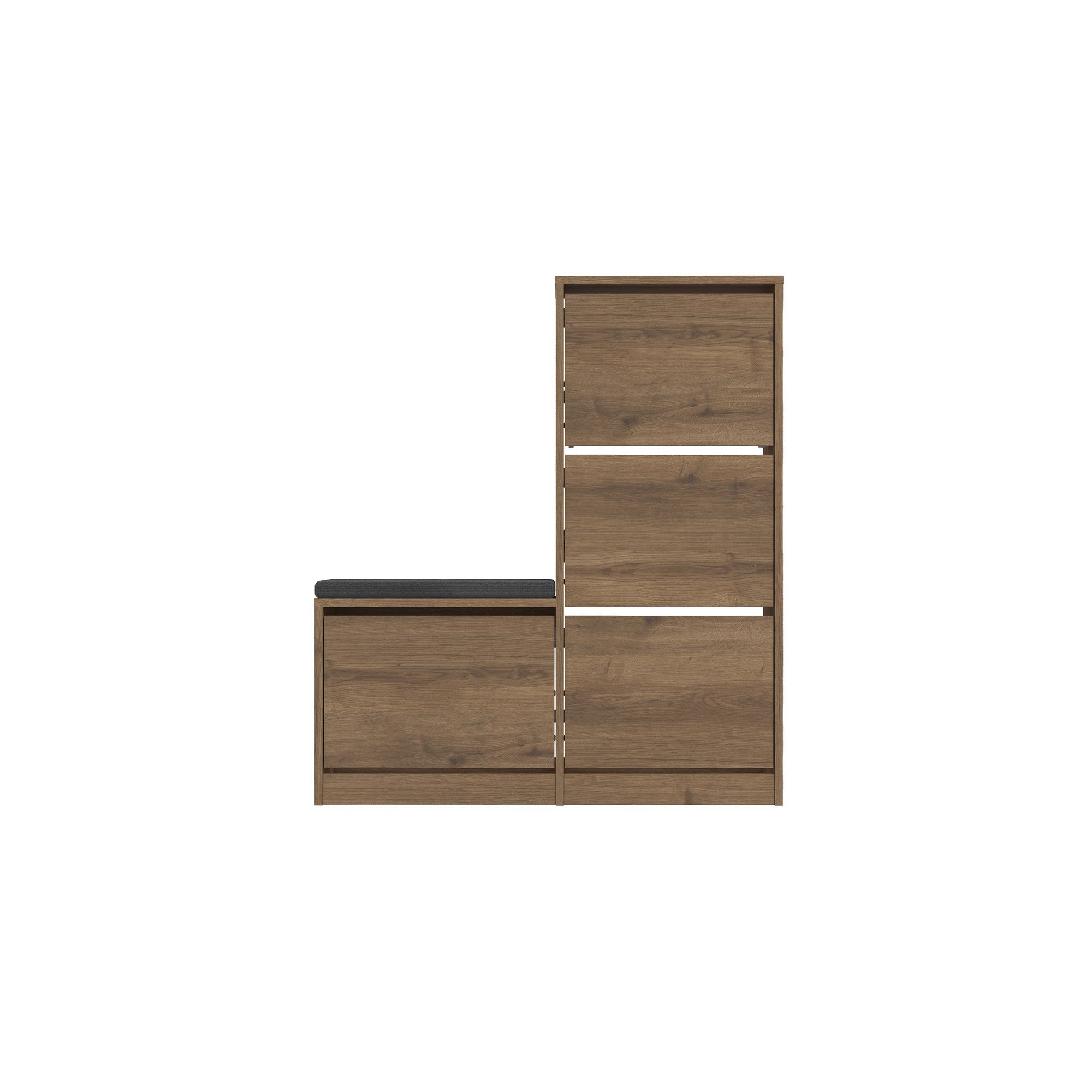 Dude - Hitit in Hitit präsentiert im Onlineshop von KAQTU Design AG. Schuhschrank ist von Hanah Home