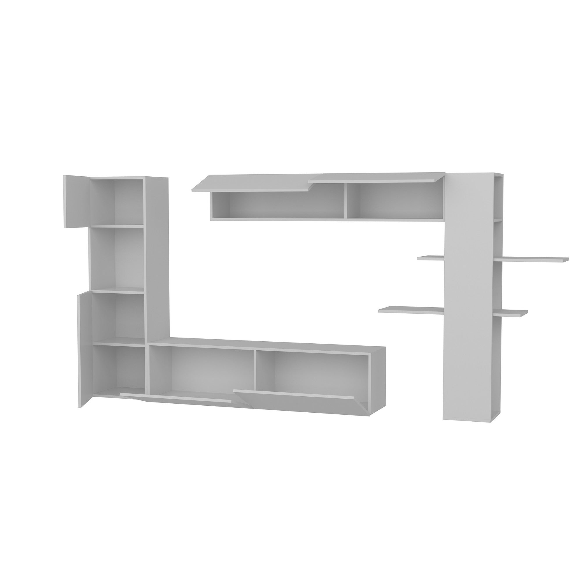 Maxi - White in Weiss präsentiert im Onlineshop von KAQTU Design AG. TV-Möbel ist von Hanah Home