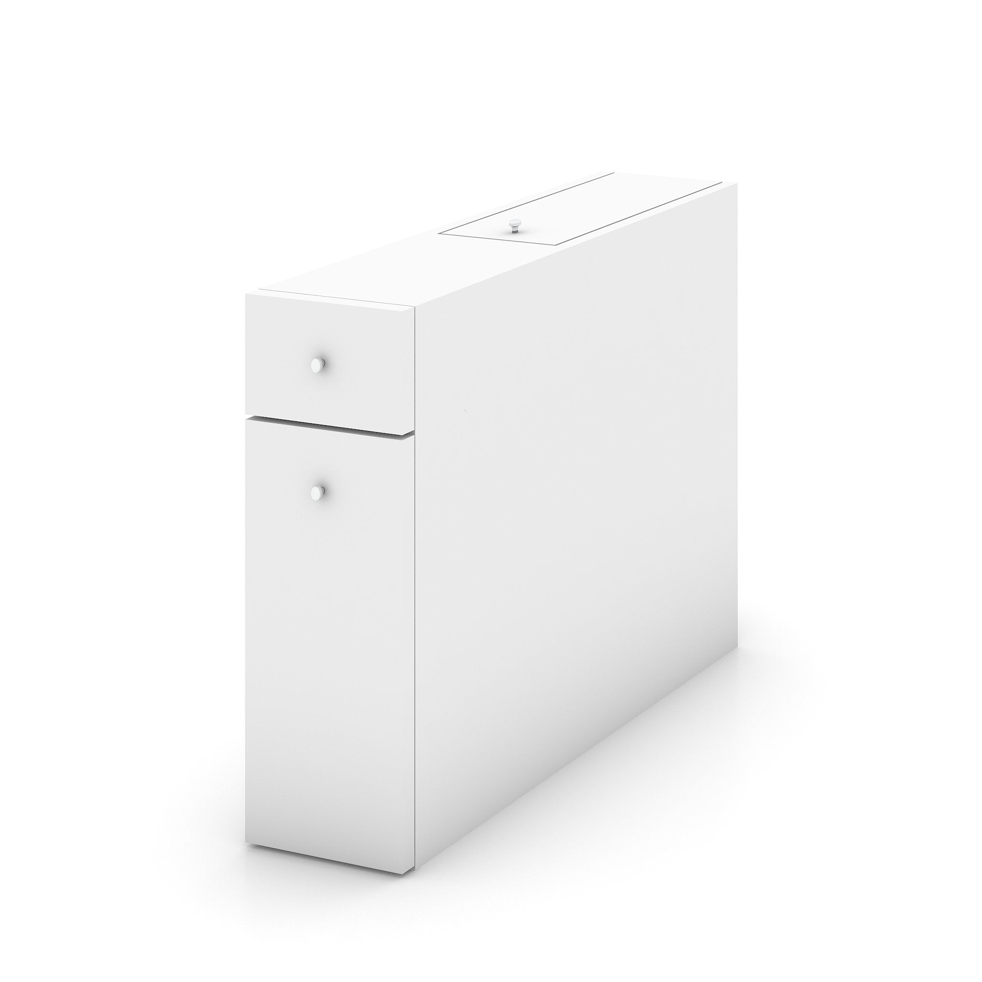 Smart - White in Weiss präsentiert im Onlineshop von KAQTU Design AG. Kommode ist von Hanah Home