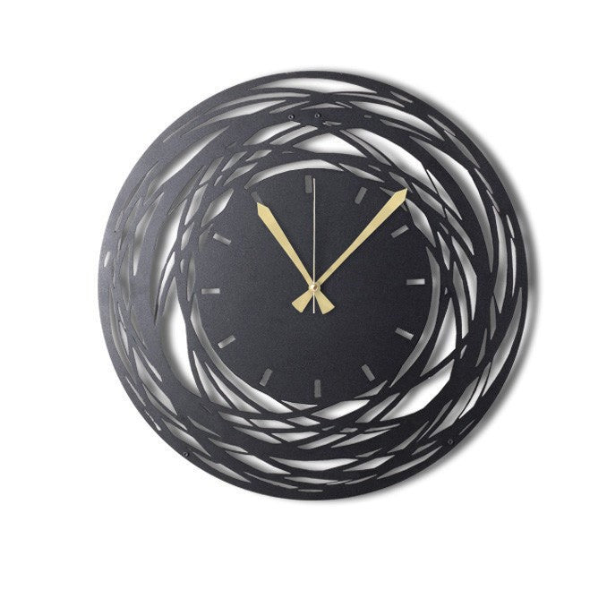 WATCH Wanduhr - Schwarz in Schwarz präsentiert im Onlineshop von KAQTU Design AG. Wanduhr ist von Wallity