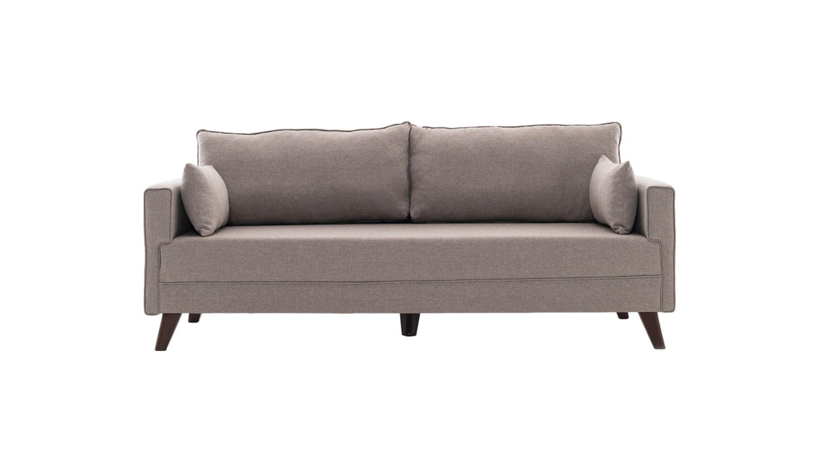 Bella Sofa For 3 Pr 3er Sofa - Sahne in Sahne präsentiert im Onlineshop von KAQTU Design AG. 3er Sofa ist von Atelier Del Sofa