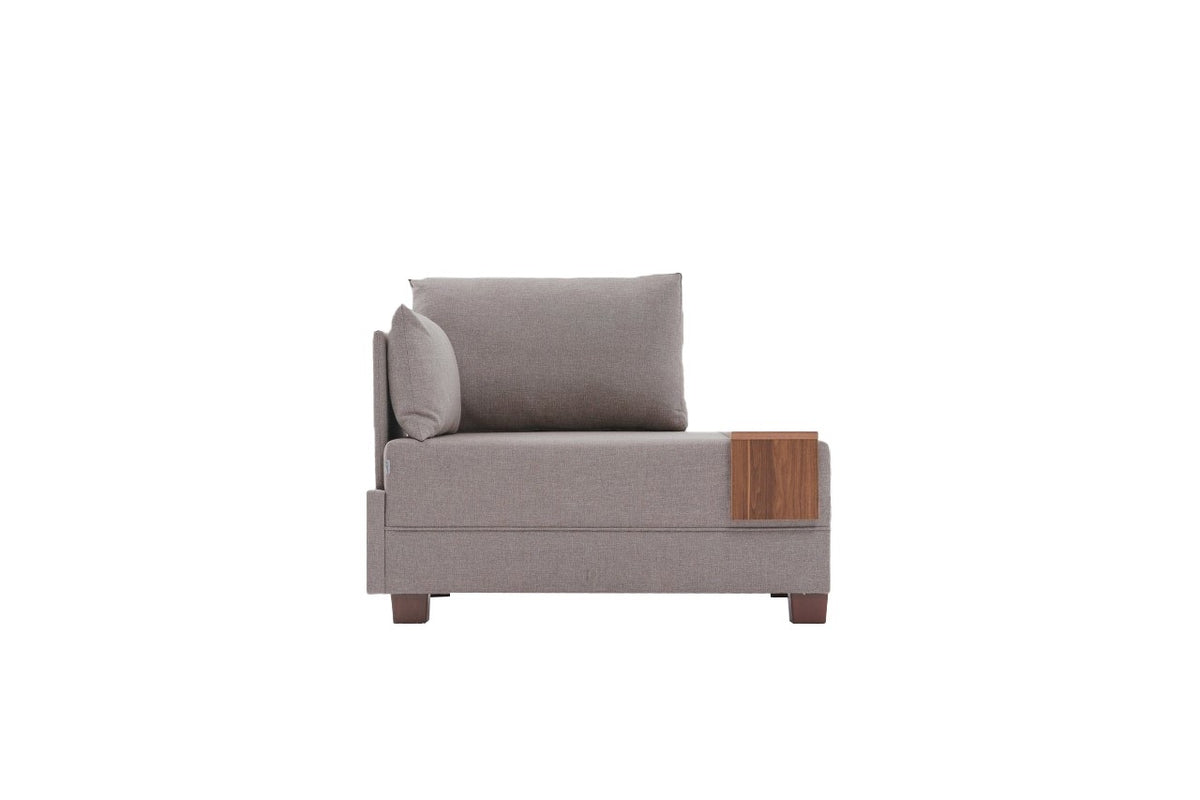 Fly Left Modulares Sofa - Beige in Beige präsentiert im Onlineshop von KAQTU Design AG. Modulares Sofa ist von Atelier Del Sofa