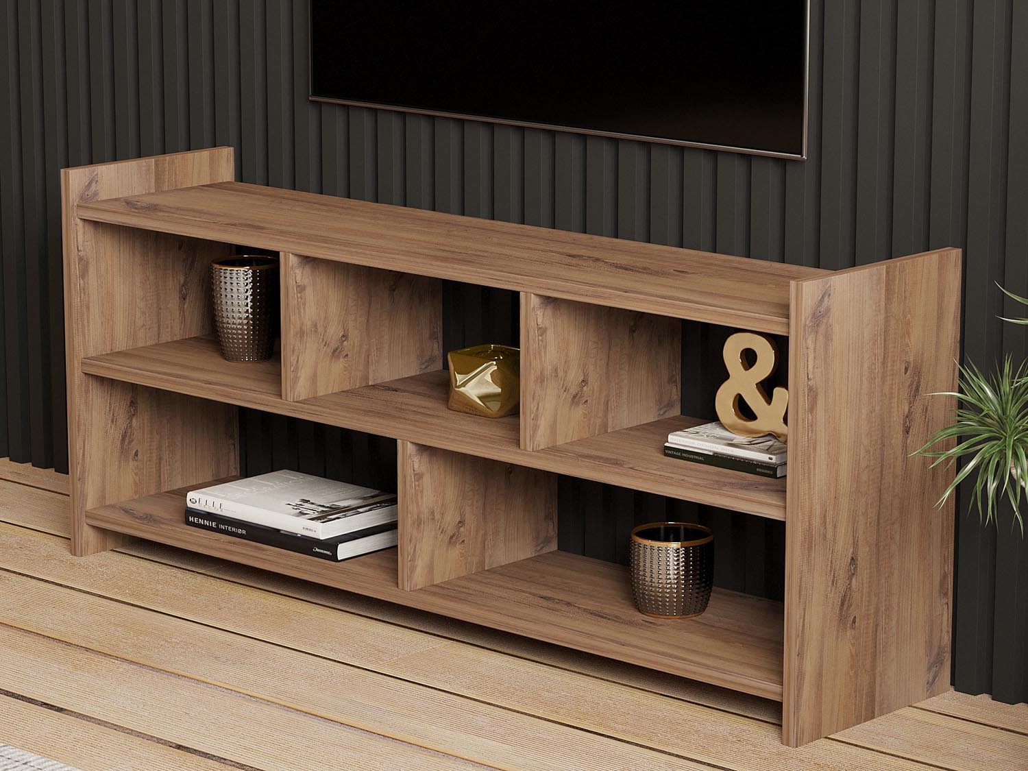Pera in Atlantische Kiefer präsentiert im Onlineshop von KAQTU Design AG. Sideboard ist von Hanah Home