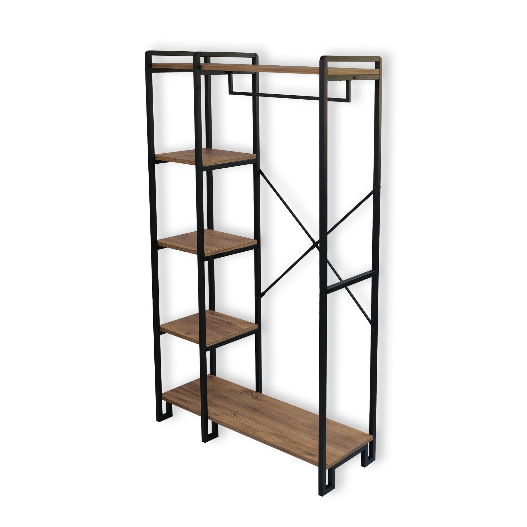 Rex in Atlantische Kiefer Schwarz präsentiert im Onlineshop von KAQTU Design AG. Garderobe ist von Hanah Home