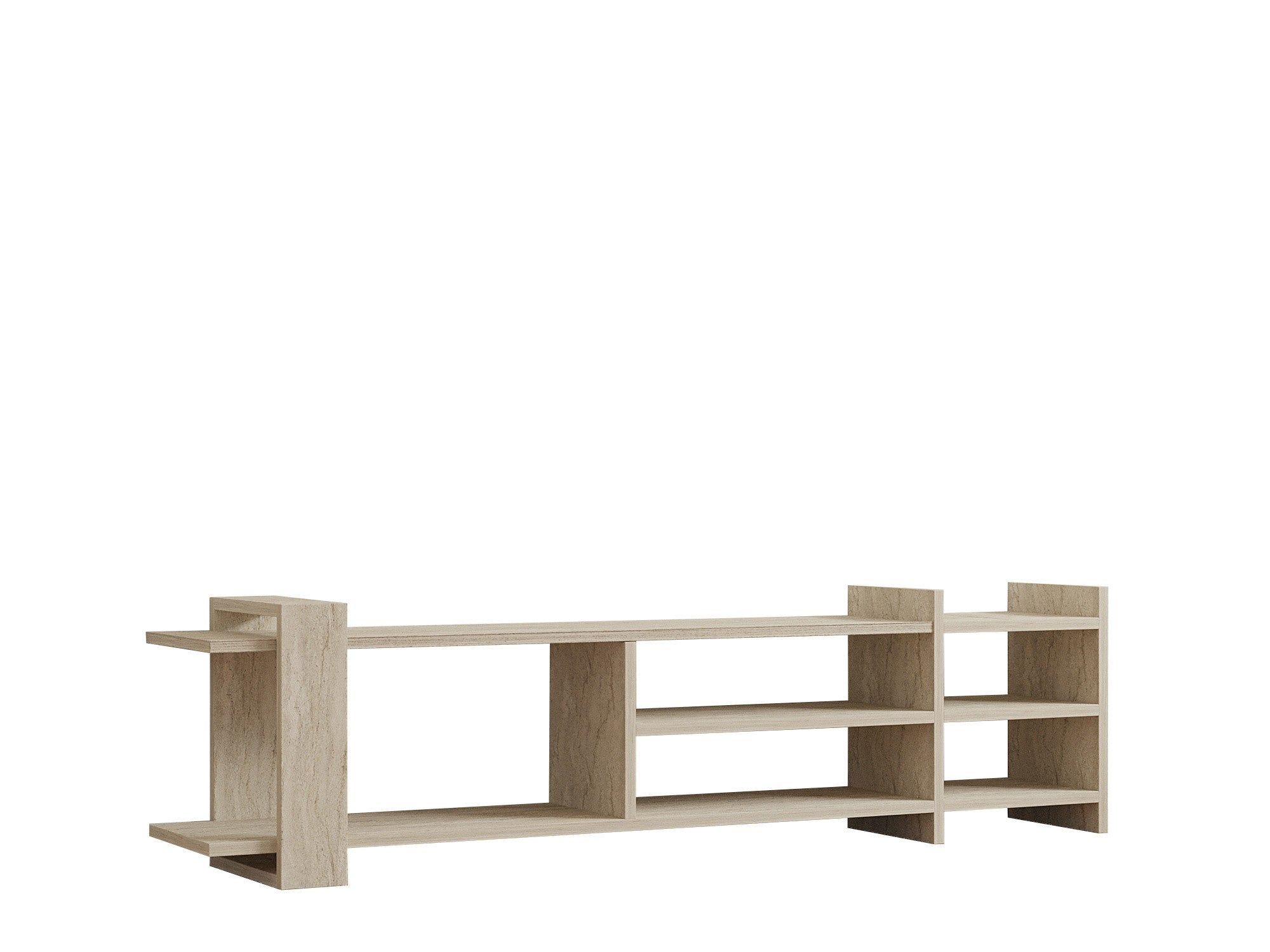 Zeyna - Travertine in Travertin präsentiert im Onlineshop von KAQTU Design AG. Sideboard ist von Hanah Home