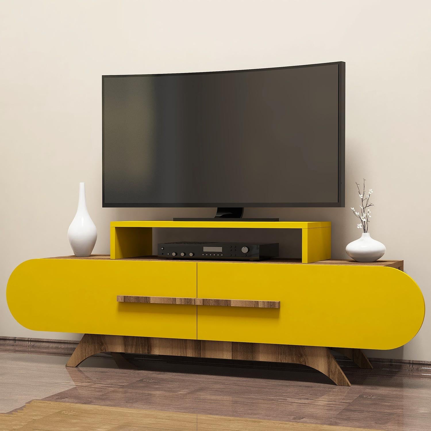 Rose - Walnut, Yellow
