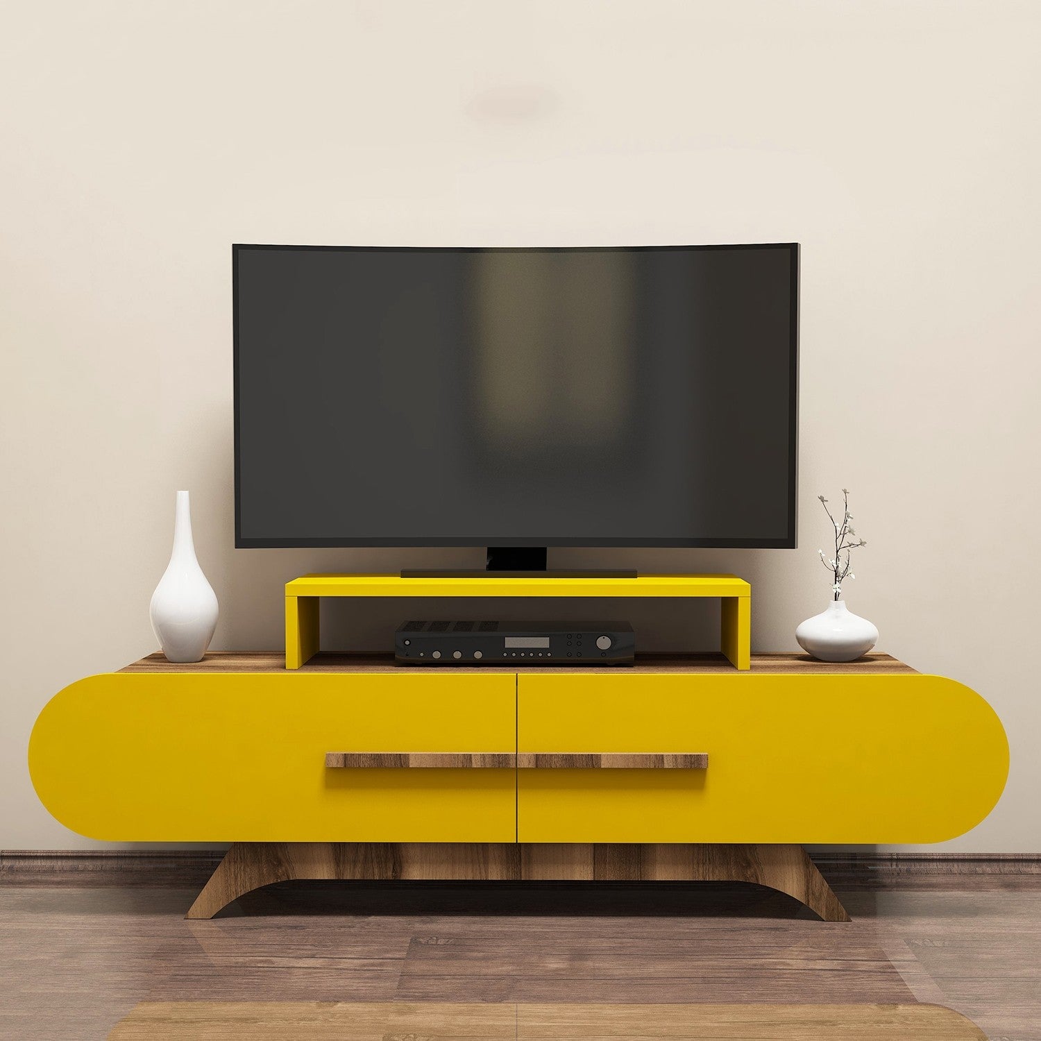 Rose - Walnut, Yellow