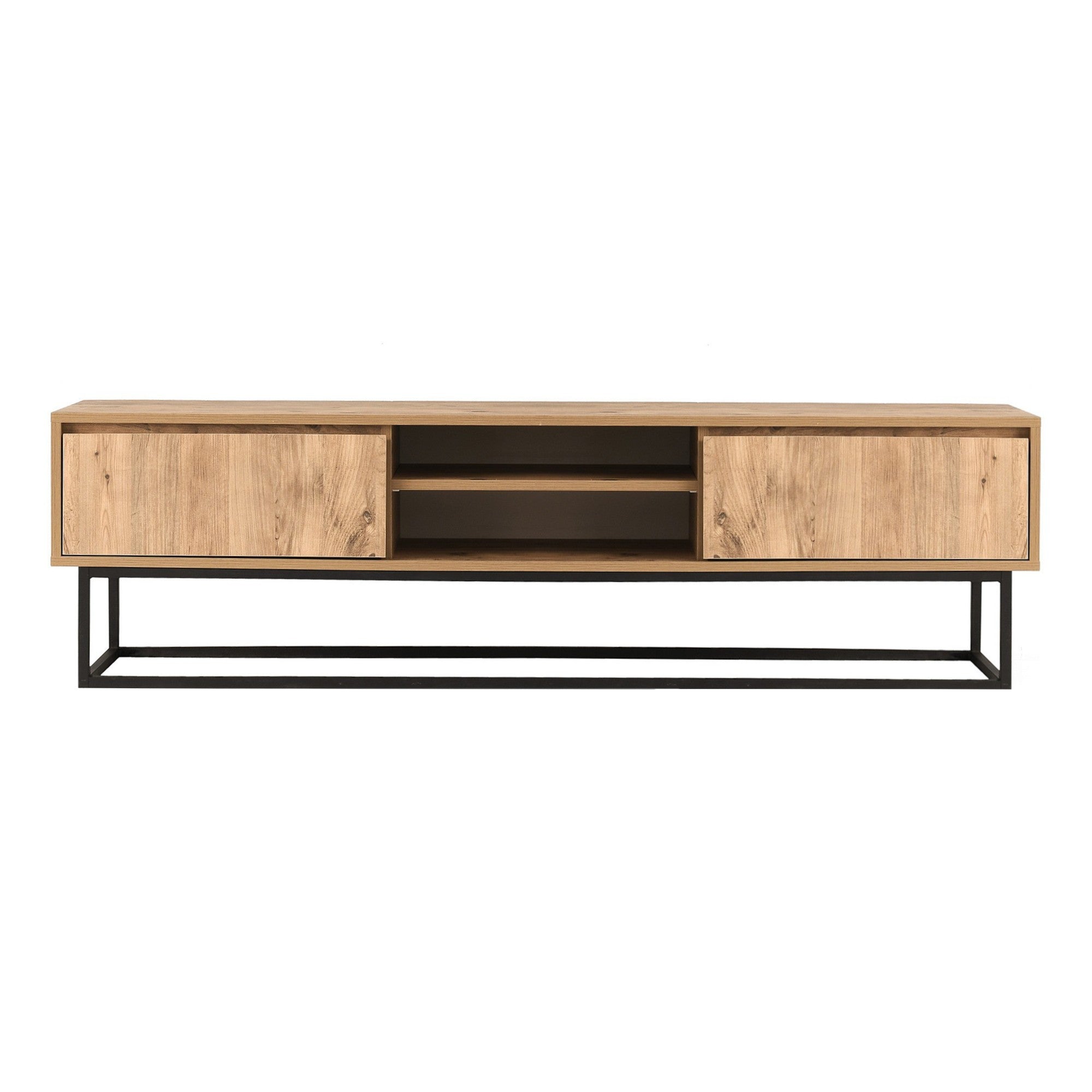 Belinda 140 in Schwarzkiefer präsentiert im Onlineshop von KAQTU Design AG. Sideboard ist von Hanah Home
