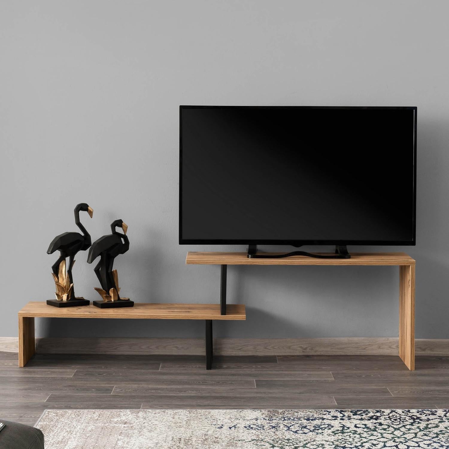 Ovit - Pine in Schwarzkiefer präsentiert im Onlineshop von KAQTU Design AG. Sideboard ist von Hanah Home