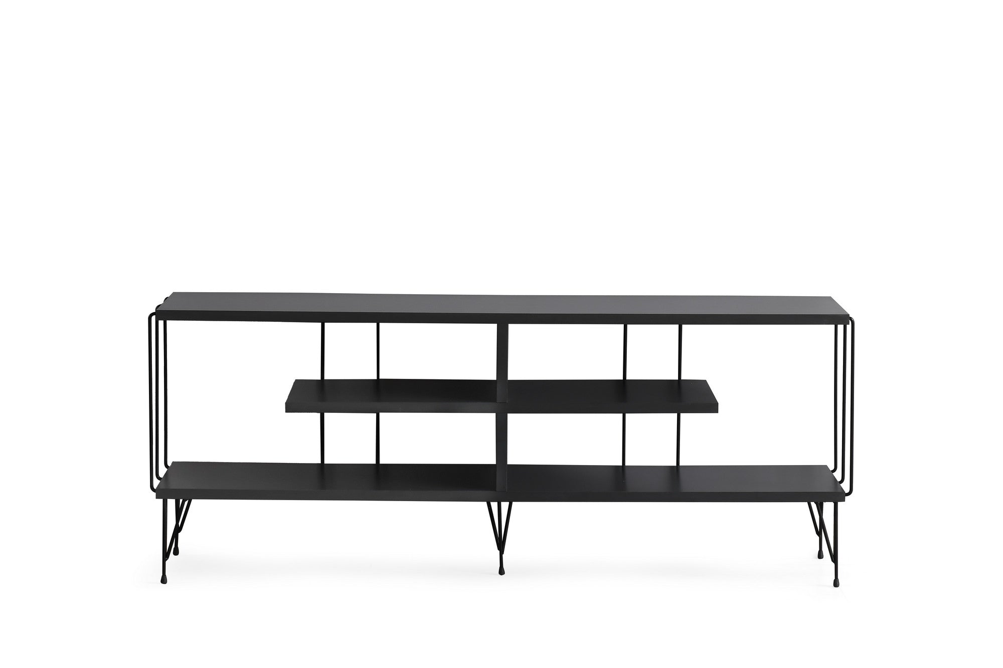 Eze - Anthracite in Anthrazit präsentiert im Onlineshop von KAQTU Design AG. Sideboard ist von Hanah Home