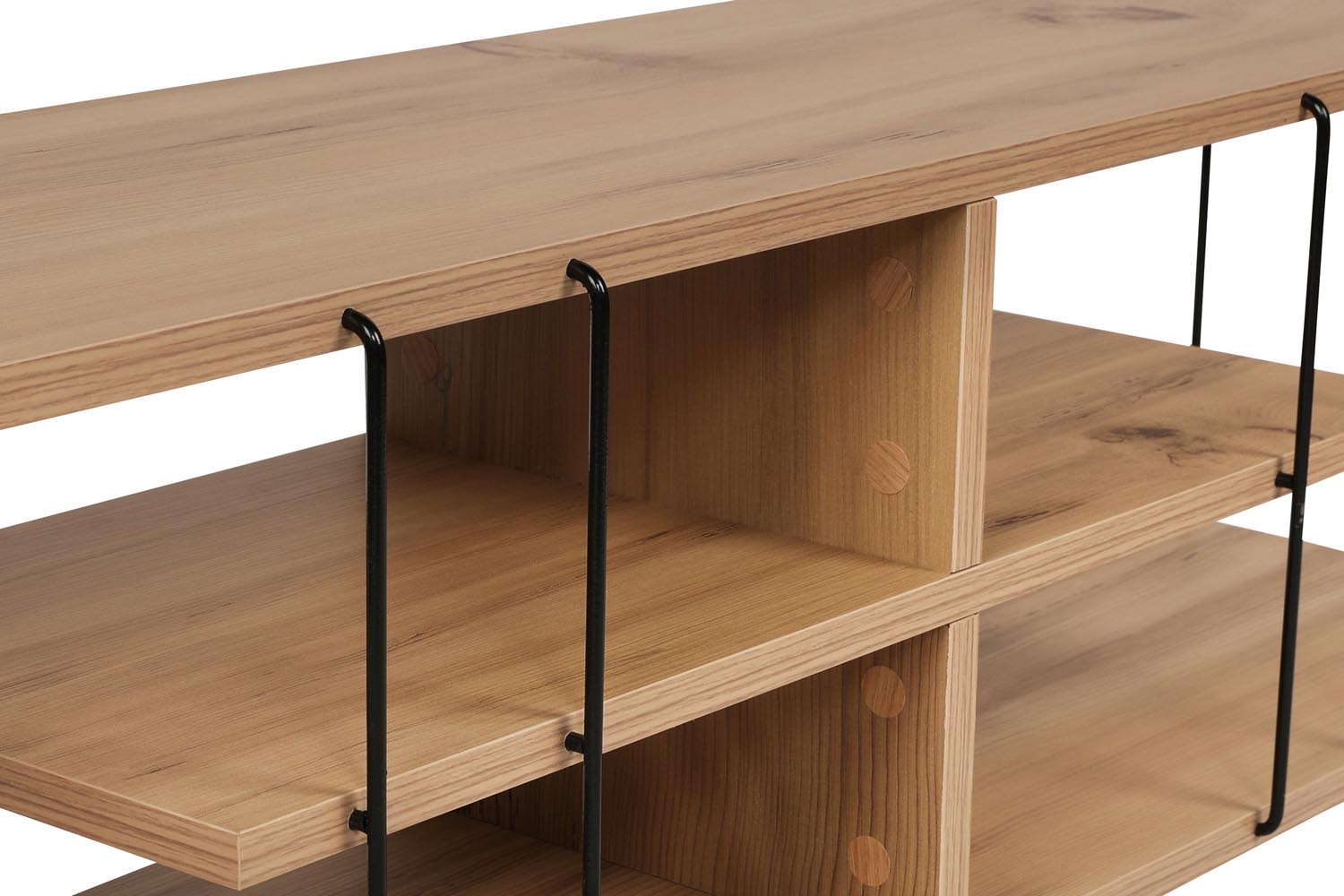 Eze - Oak in Eiche präsentiert im Onlineshop von KAQTU Design AG. Sideboard ist von Hanah Home
