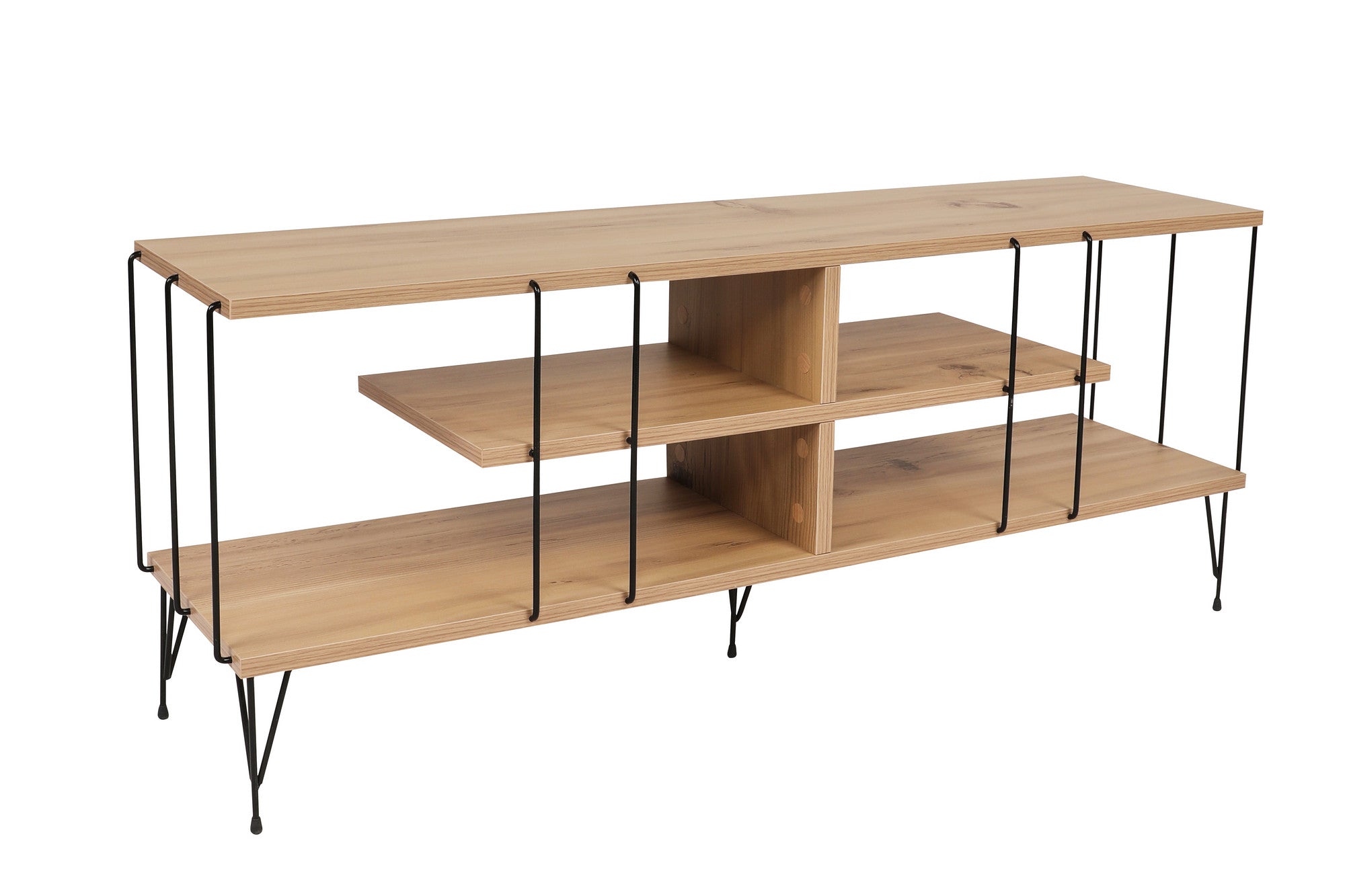 Eze - Oak in Eiche präsentiert im Onlineshop von KAQTU Design AG. Sideboard ist von Hanah Home