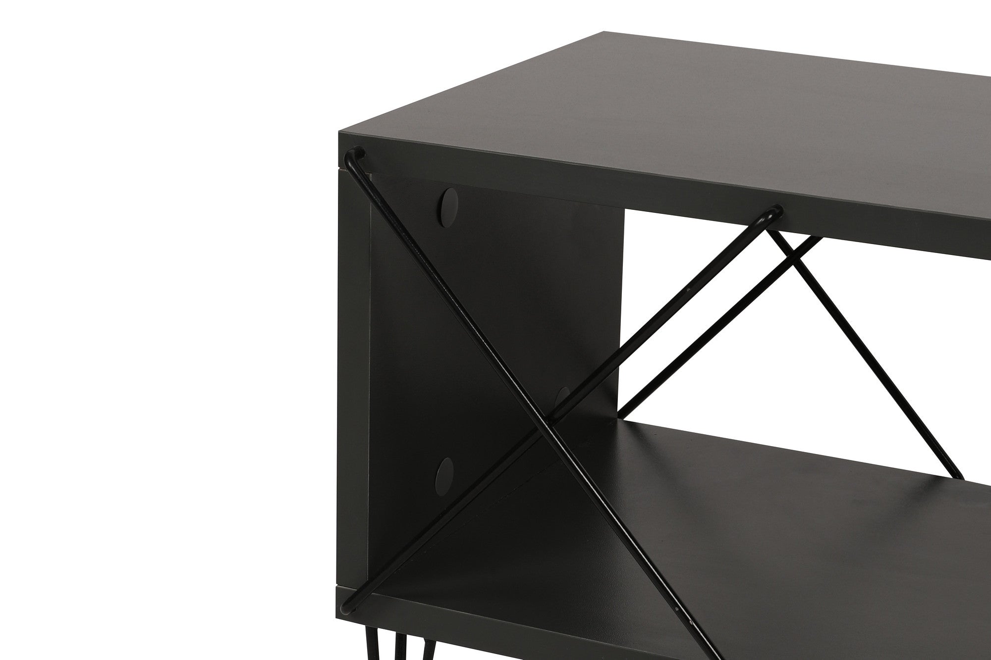 Street - Anthracite in Anthrazit präsentiert im Onlineshop von KAQTU Design AG. Sideboard ist von Hanah Home