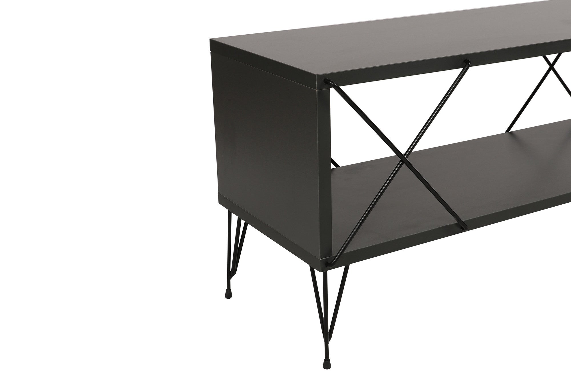 Street - Anthracite in Anthrazit präsentiert im Onlineshop von KAQTU Design AG. Sideboard ist von Hanah Home