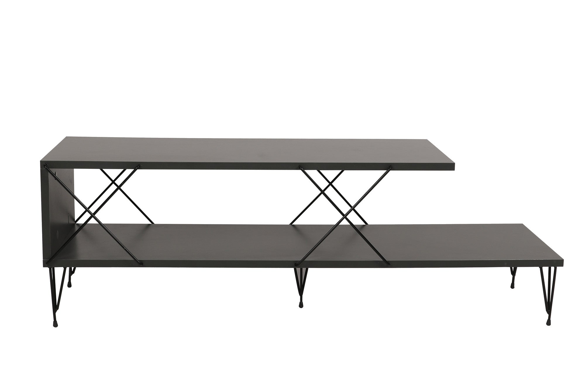 Street - Anthracite in Anthrazit präsentiert im Onlineshop von KAQTU Design AG. Sideboard ist von Hanah Home