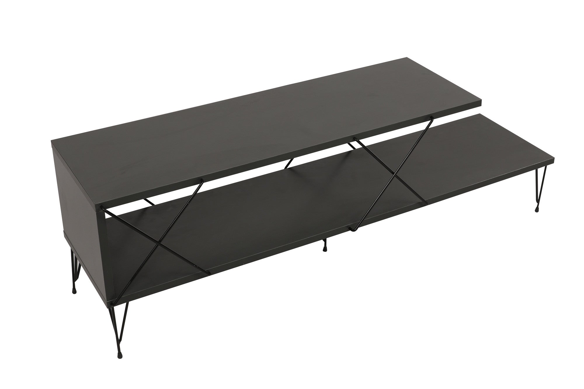 Street - Anthracite in Anthrazit präsentiert im Onlineshop von KAQTU Design AG. Sideboard ist von Hanah Home