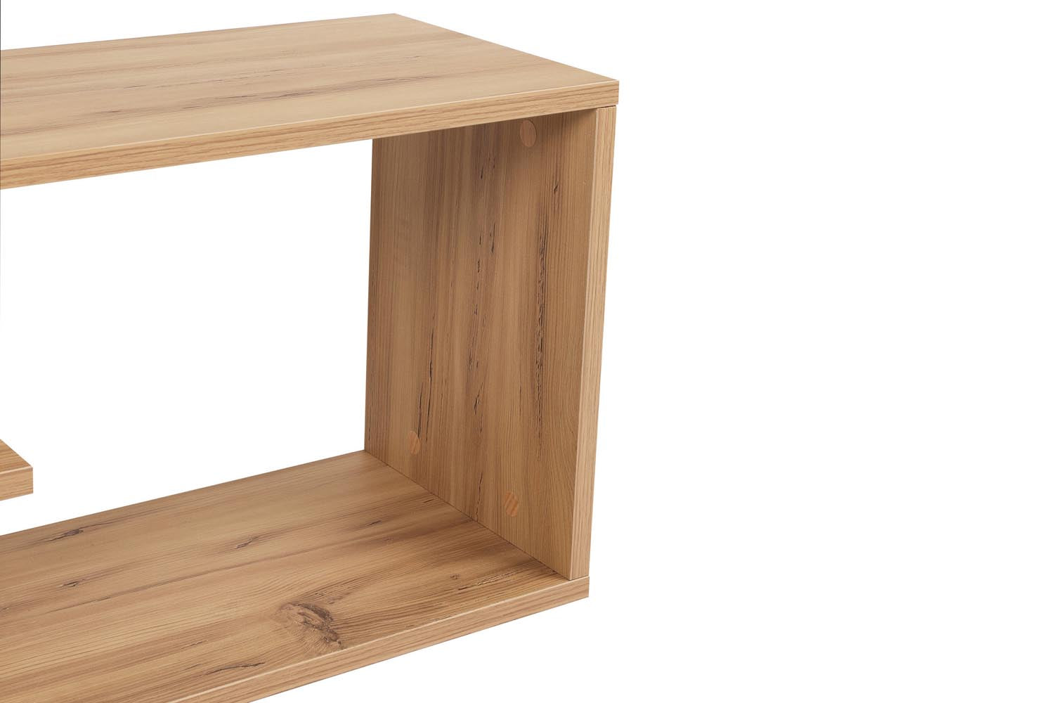 Zigzag - Oak in Eiche präsentiert im Onlineshop von KAQTU Design AG. Sideboard ist von Hanah Home