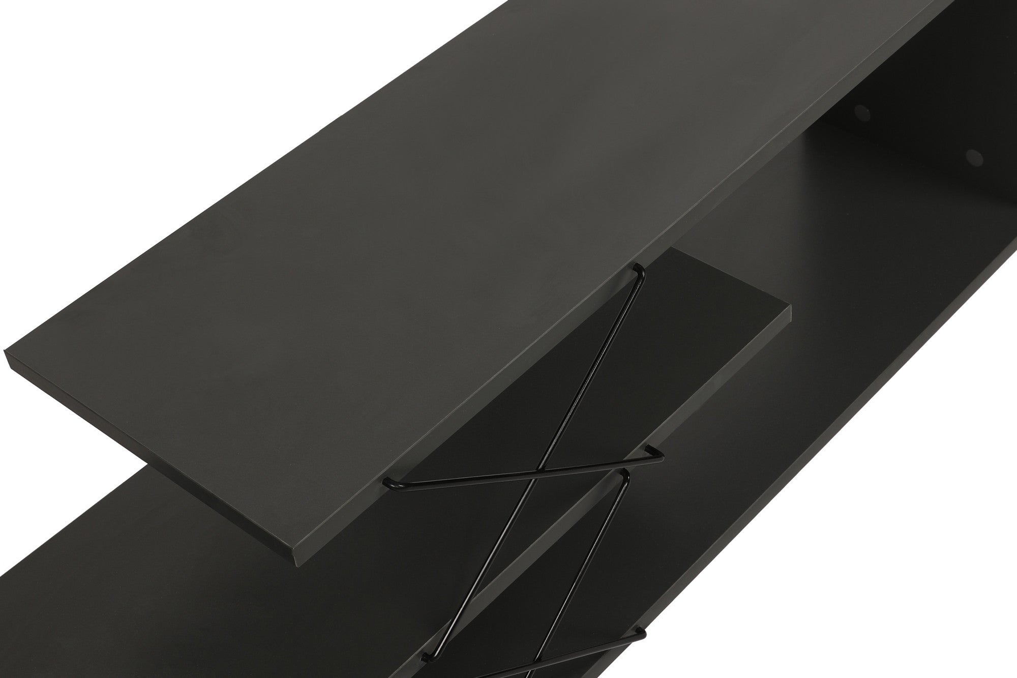 Zigzag - Anthracite in Anthrazit präsentiert im Onlineshop von KAQTU Design AG. Sideboard ist von Hanah Home
