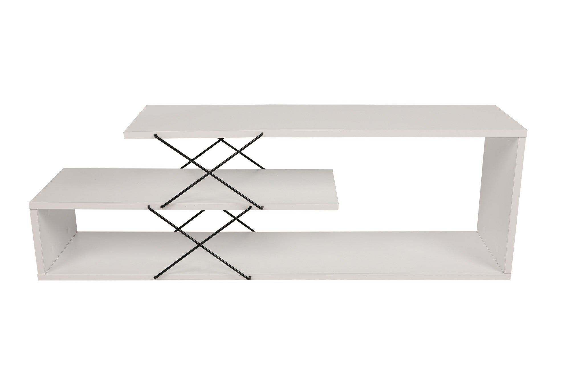 Zigzag - White in Weiss präsentiert im Onlineshop von KAQTU Design AG. Sideboard ist von Hanah Home
