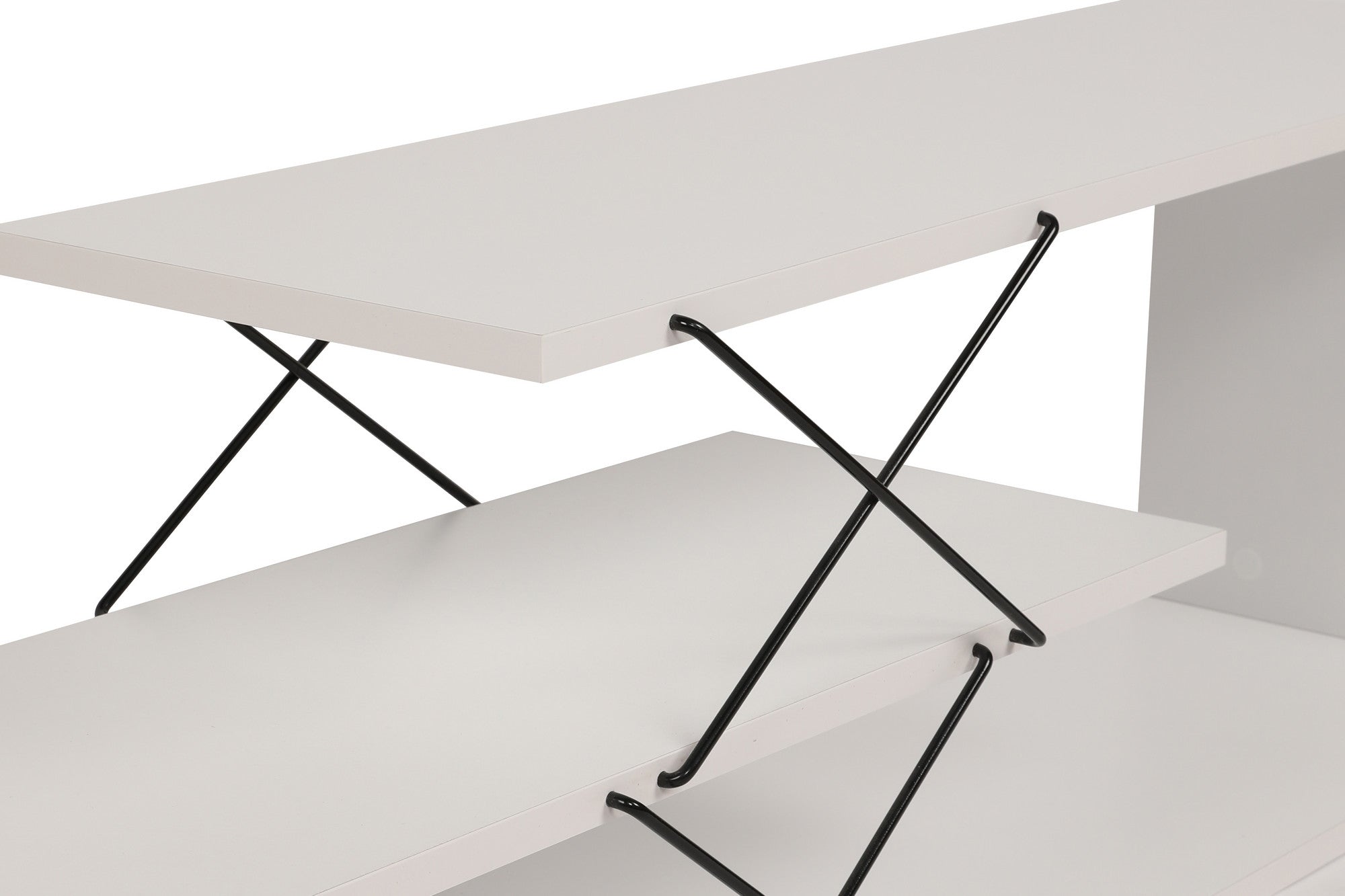 Zigzag - White in Weiss präsentiert im Onlineshop von KAQTU Design AG. Sideboard ist von Hanah Home