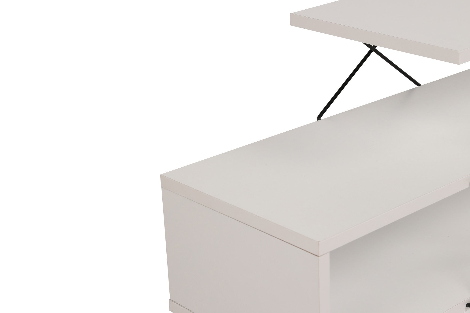 Zigzag - White in Weiss präsentiert im Onlineshop von KAQTU Design AG. Sideboard ist von Hanah Home