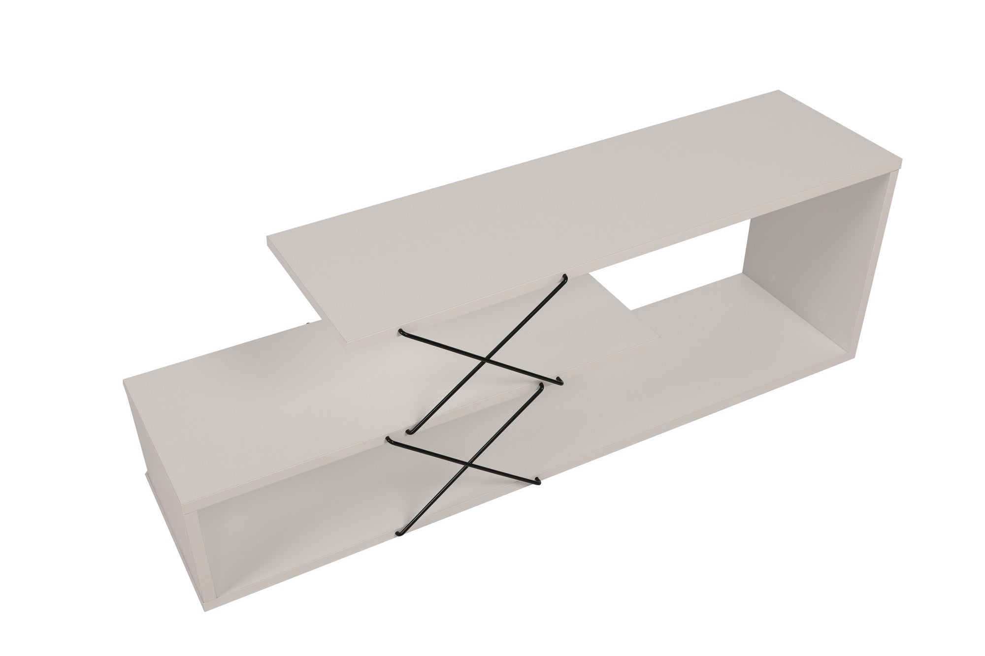 Zigzag - White in Weiss präsentiert im Onlineshop von KAQTU Design AG. Sideboard ist von Hanah Home