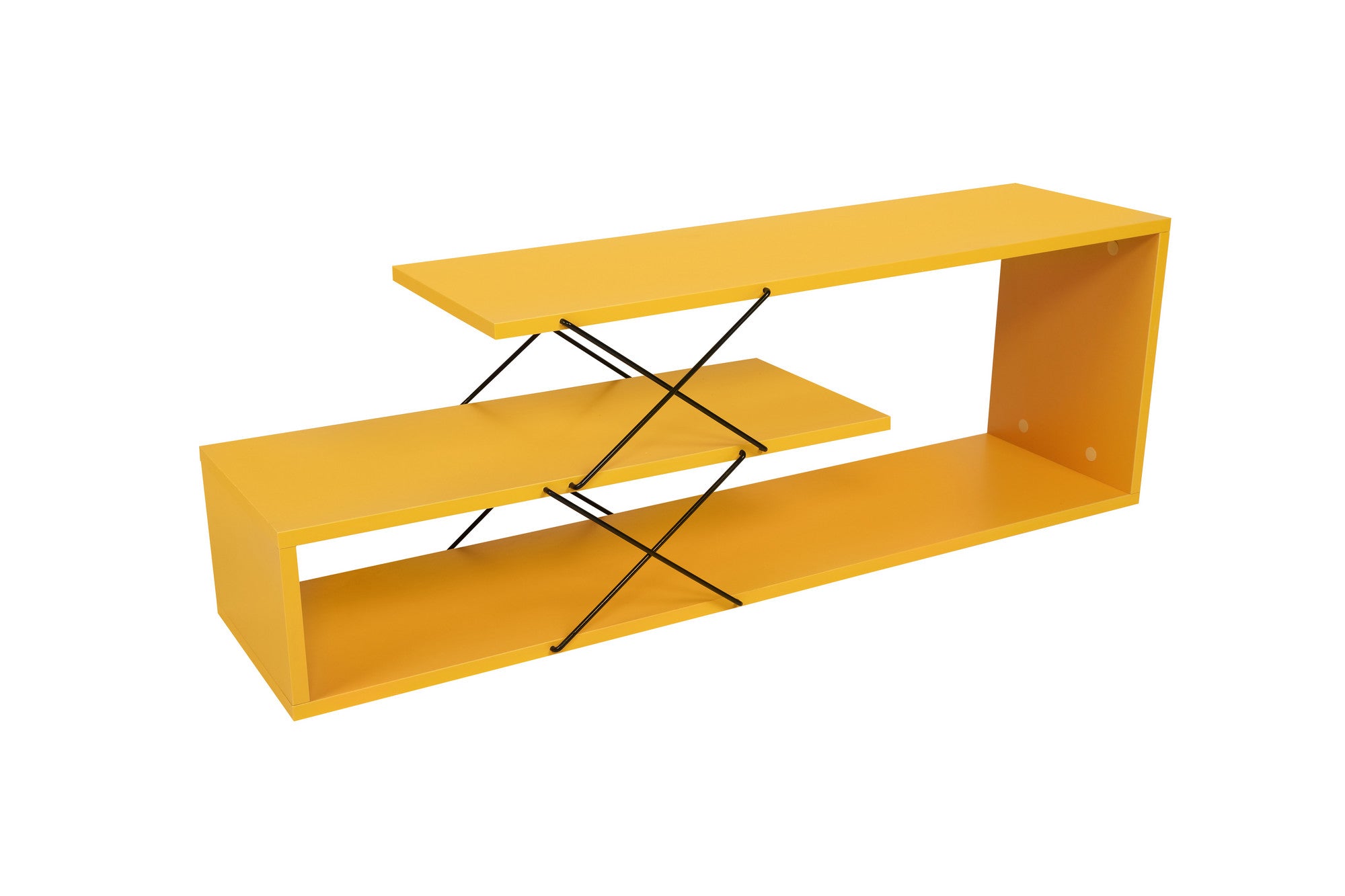 Zigzag - Yellow in Gelb präsentiert im Onlineshop von KAQTU Design AG. Sideboard ist von Hanah Home