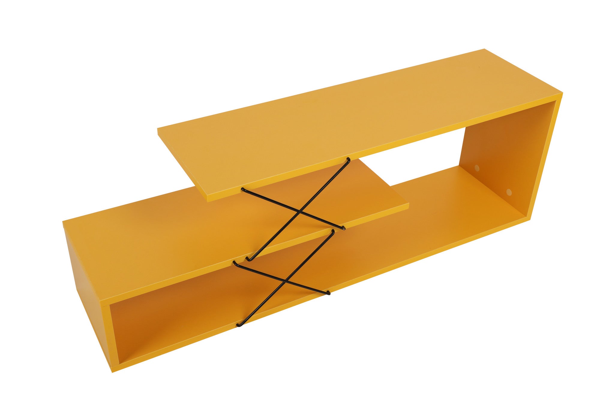 Zigzag - Yellow in Gelb präsentiert im Onlineshop von KAQTU Design AG. Sideboard ist von Hanah Home