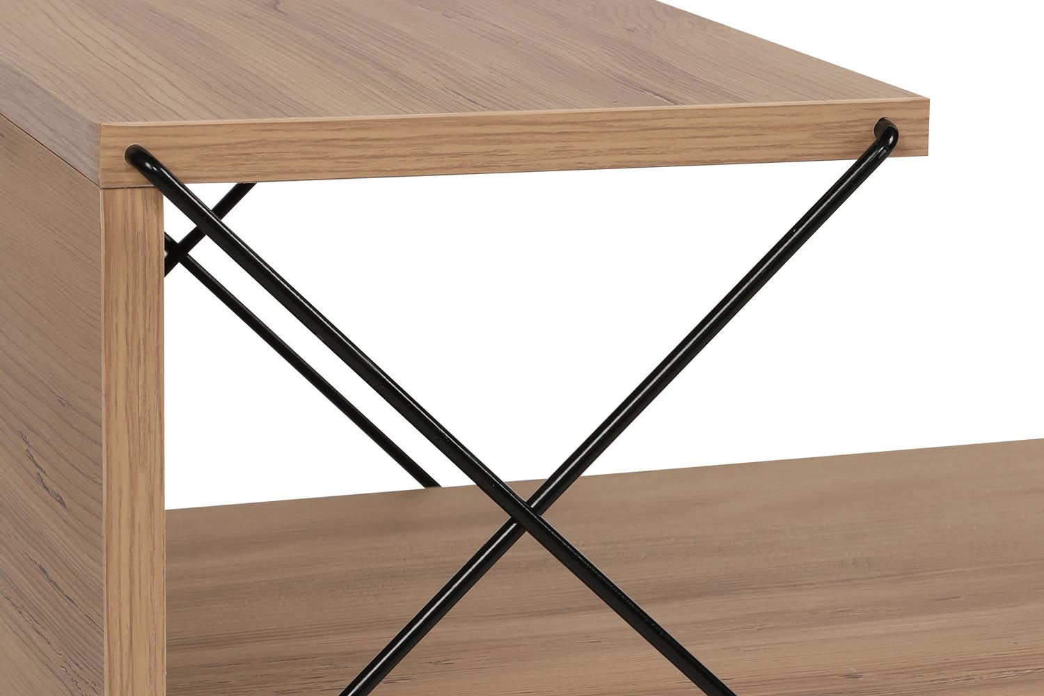 Cross - Pine in Kiefer präsentiert im Onlineshop von KAQTU Design AG. Nachttisch ist von Hanah Home