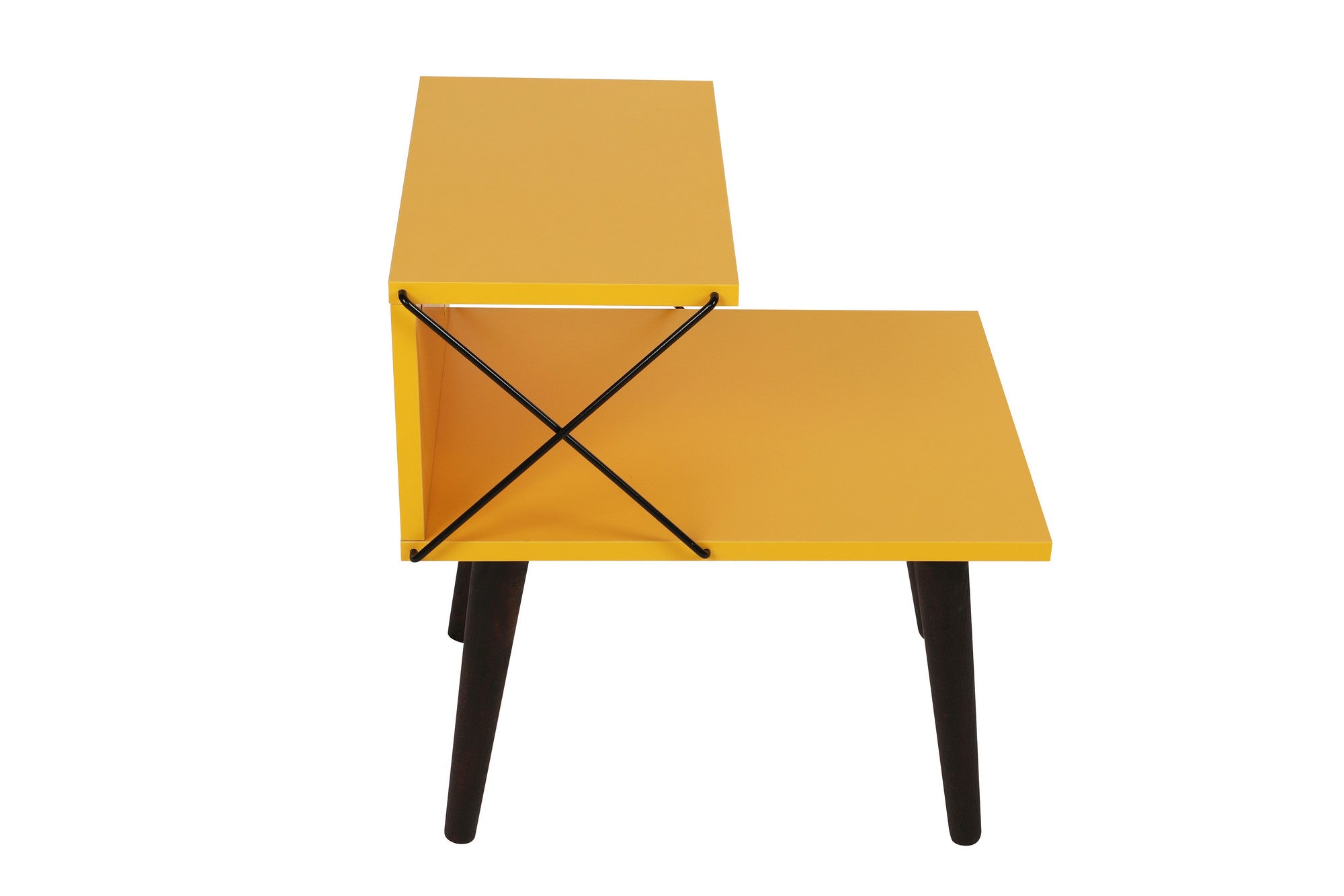 Cross - Yellow in Gelb präsentiert im Onlineshop von KAQTU Design AG. Nachttisch ist von Hanah Home