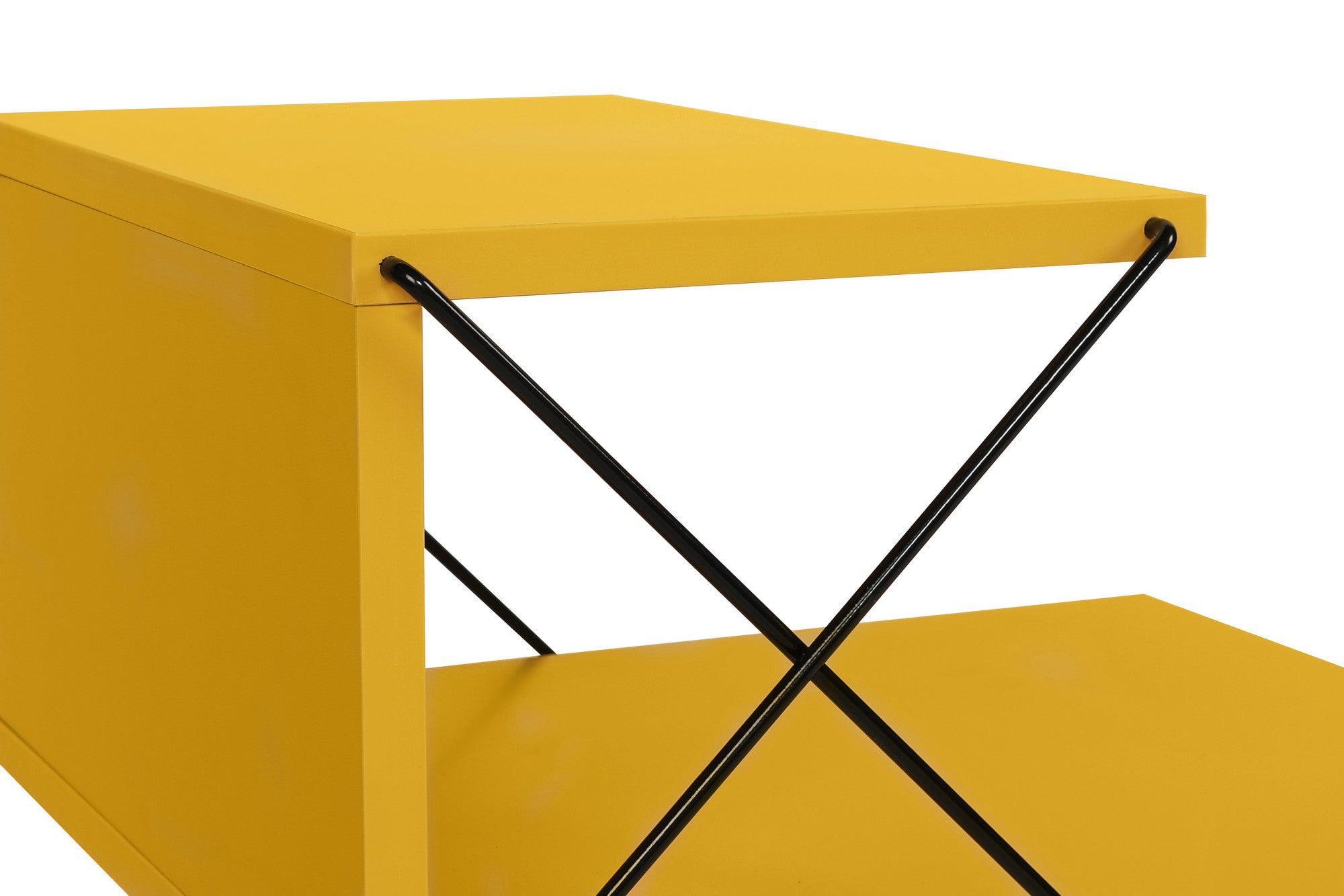 Cross - Yellow in Gelb präsentiert im Onlineshop von KAQTU Design AG. Nachttisch ist von Hanah Home