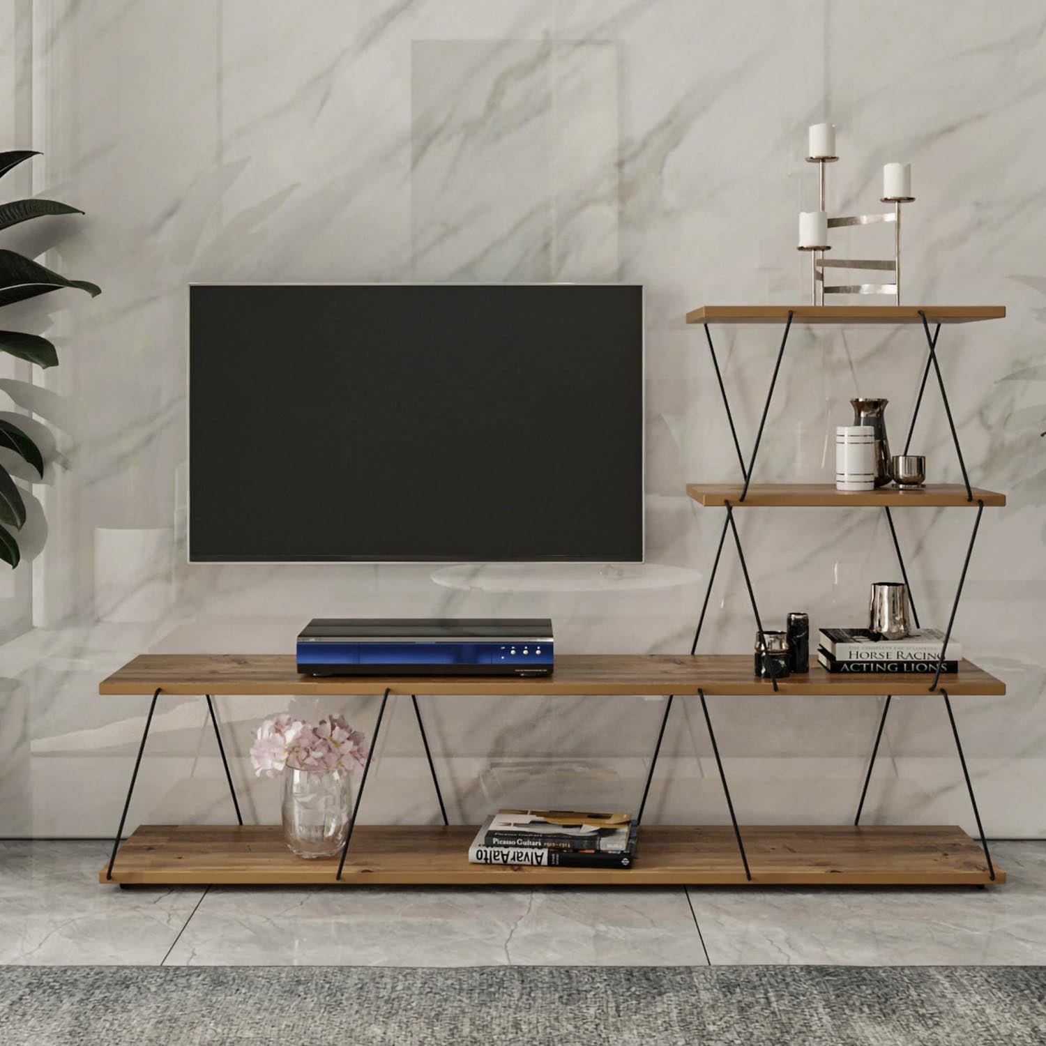 Ilgaz - Pine in Kiefer präsentiert im Onlineshop von KAQTU Design AG. Sideboard ist von Hanah Home