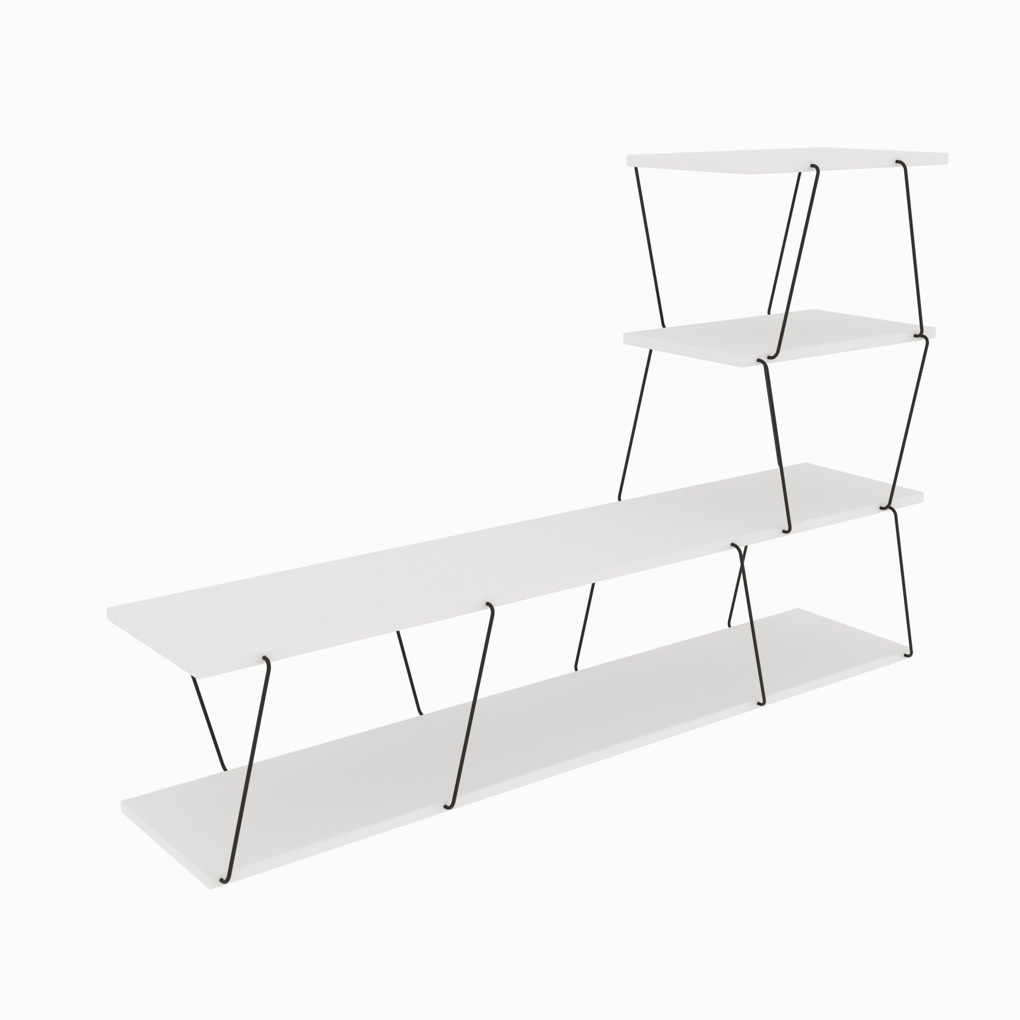 Ilgaz - White in Weiss präsentiert im Onlineshop von KAQTU Design AG. Sideboard ist von Hanah Home