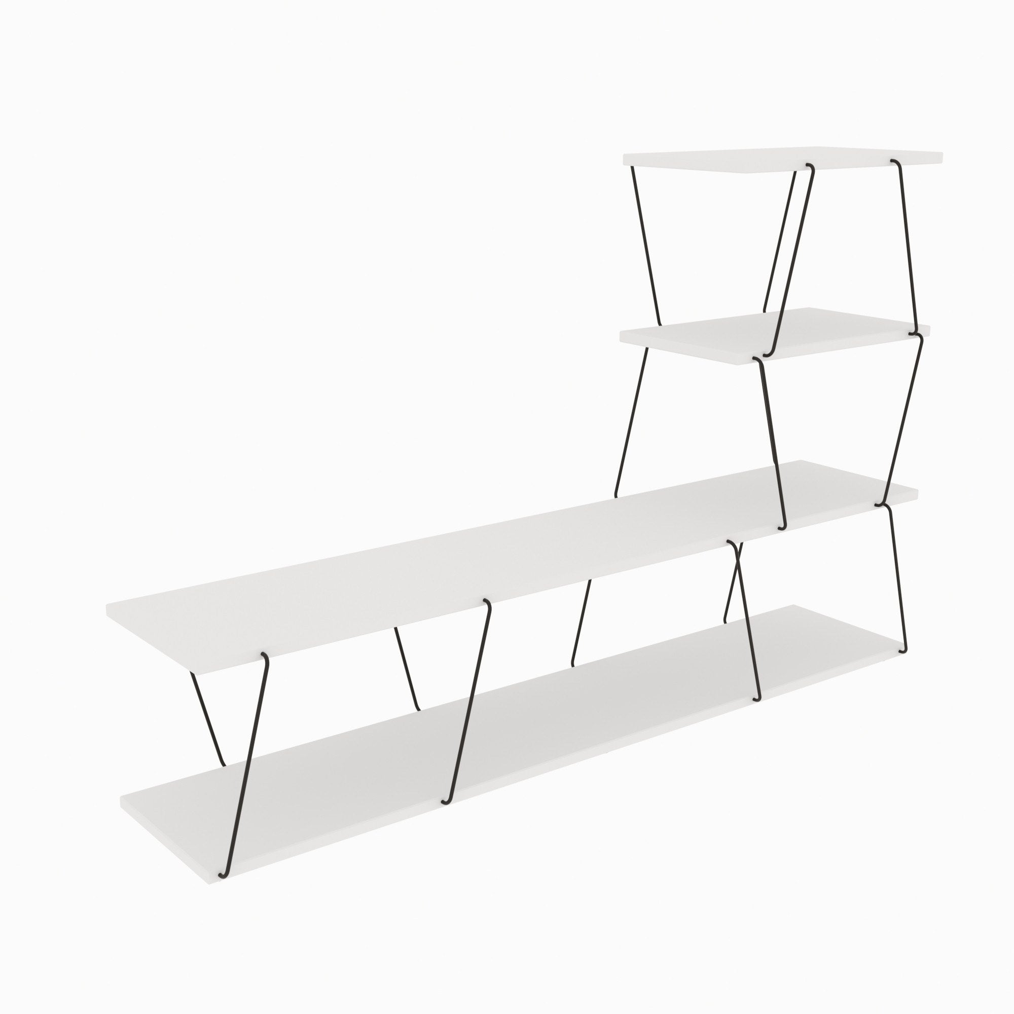 Ilgaz - White in Weiss präsentiert im Onlineshop von KAQTU Design AG. Sideboard ist von Hanah Home