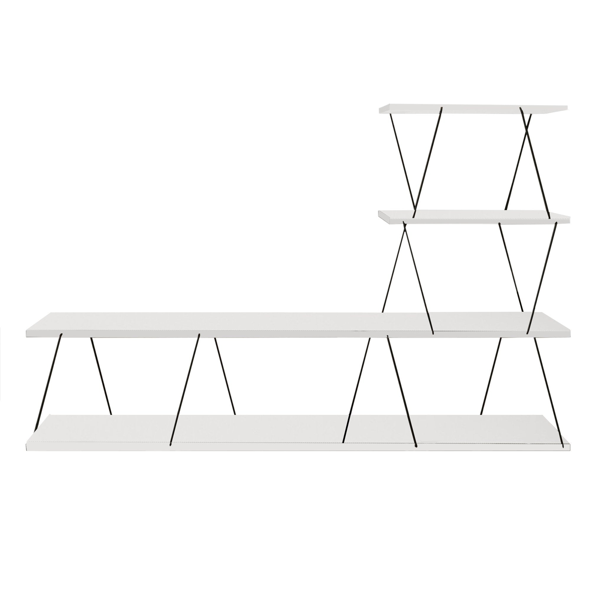 Ilgaz - White in Weiss präsentiert im Onlineshop von KAQTU Design AG. Sideboard ist von Hanah Home
