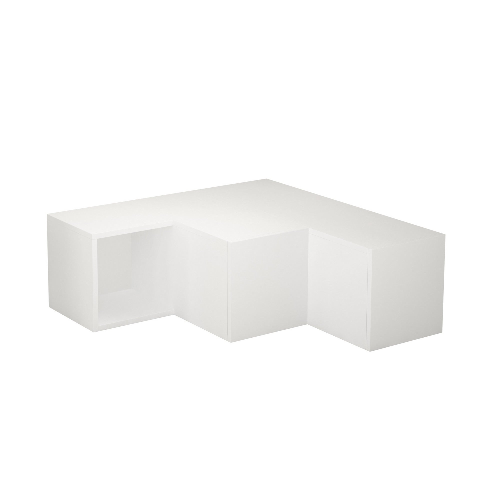Compact - White in Weiss präsentiert im Onlineshop von KAQTU Design AG. Sideboard ist von Hanah Home