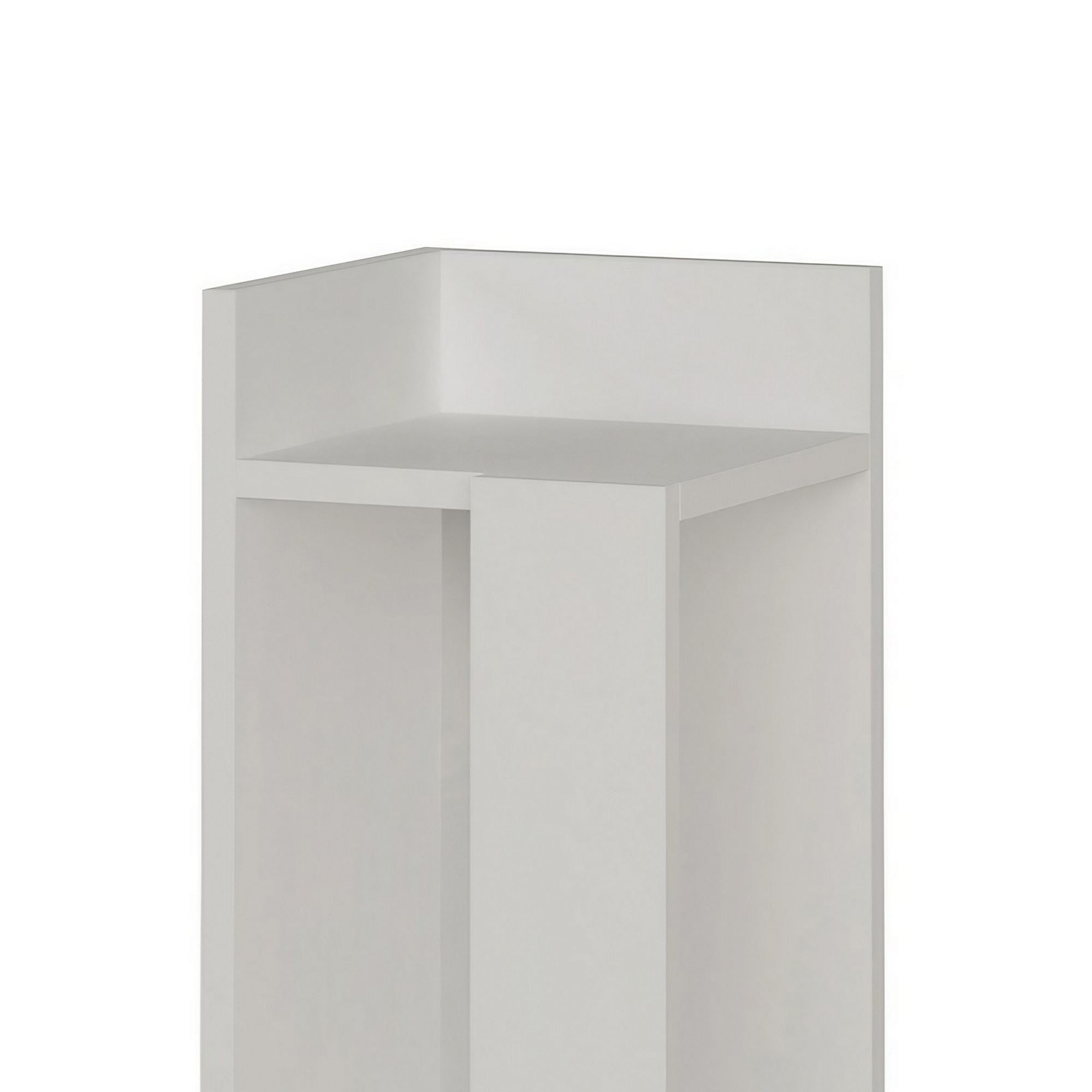 Elos left - White in Weiss präsentiert im Onlineshop von KAQTU Design AG. Nachttisch ist von Hanah Home