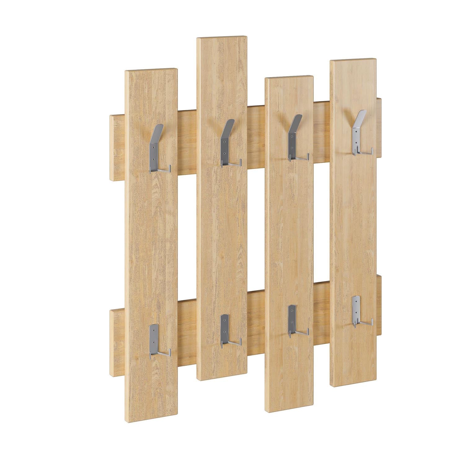 Wave - Oak in Eiche präsentiert im Onlineshop von KAQTU Design AG. Kleiderhaken ist von Hanah Home