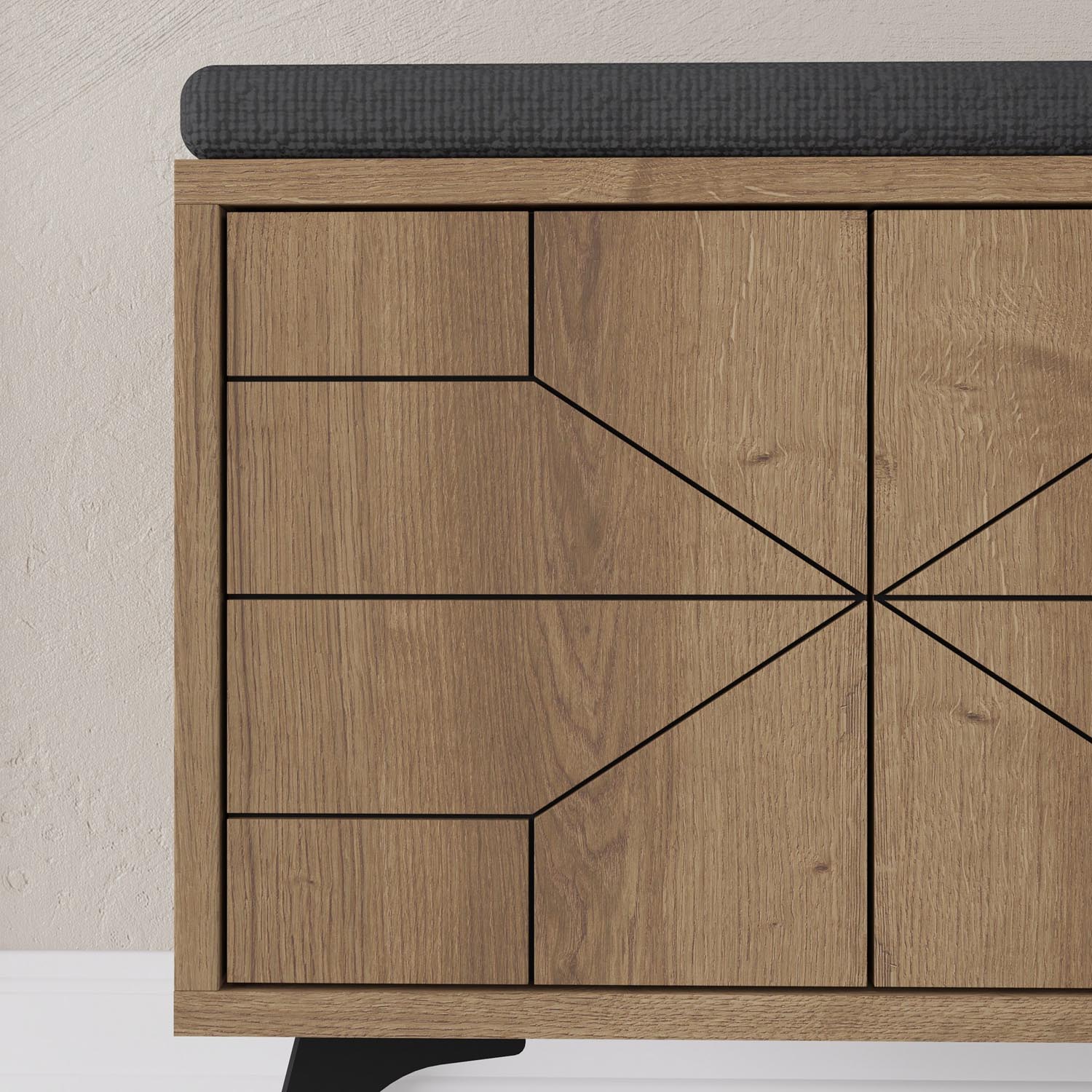 Dune Bench - Hitit in Hitit präsentiert im Onlineshop von KAQTU Design AG. Schuhschrank ist von Hanah Home
