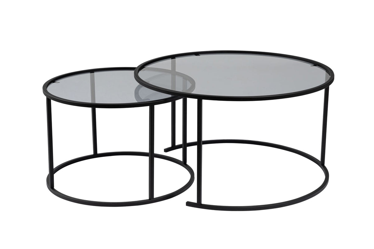 Aurum Sofatisch - Schwarz
 Grau in Schwarz
 Grau präsentiert im Onlineshop von KAQTU Design AG. Couchtisch ist von Nordure