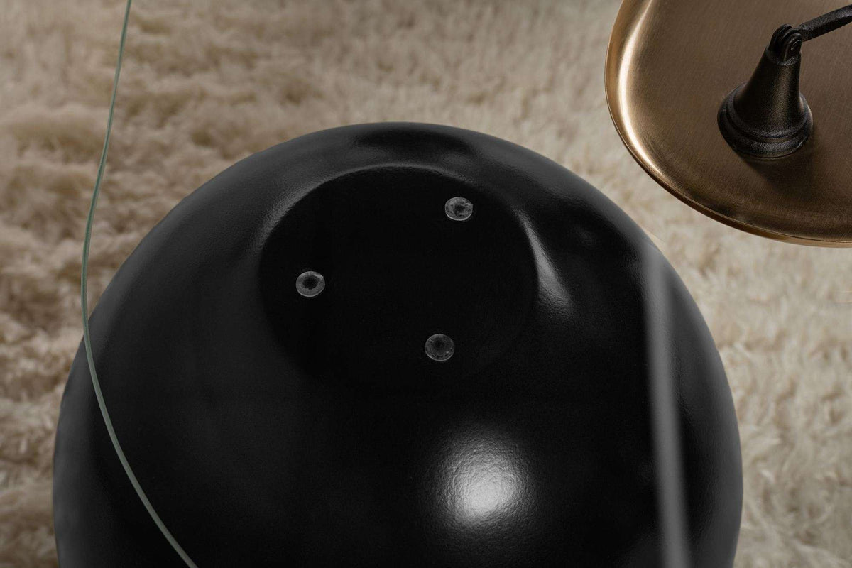 Evara Sofatisch - Schwarz Transparent in Schwarz Transparent präsentiert im Onlineshop von KAQTU Design AG. Couchtisch ist von Nordure