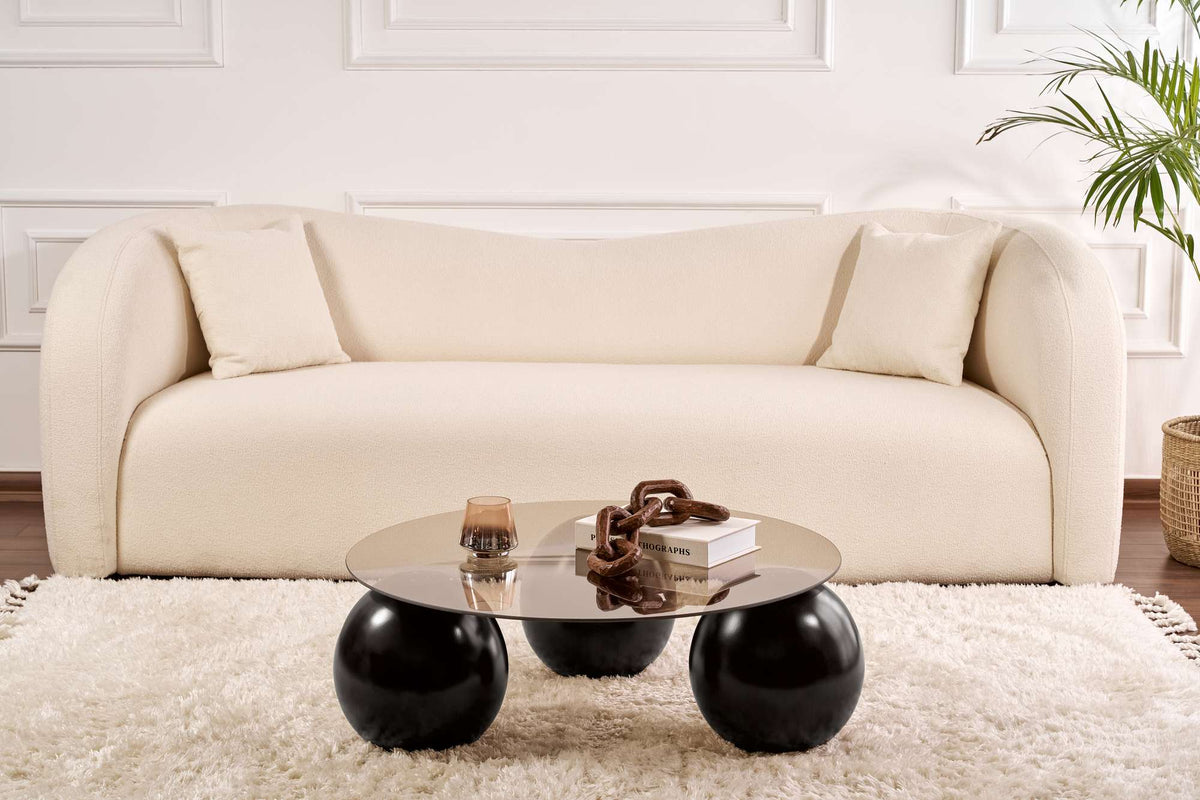 Miro Sofatisch - Schwarz
 Bronze in Schwarz / Bronze präsentiert im Onlineshop von KAQTU Design AG. Couchtisch ist von Nordure