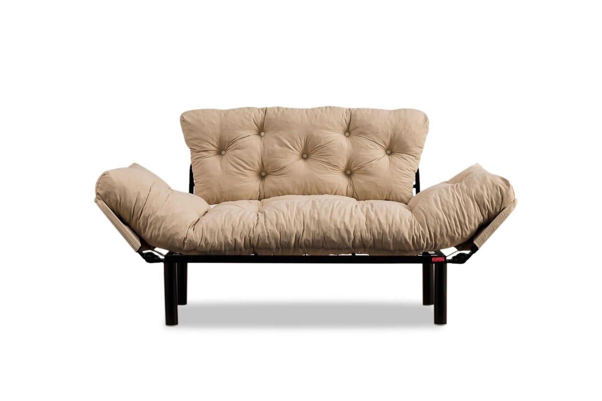 Nitta - Cream in Sahne präsentiert im Onlineshop von KAQTU Design AG. Bettsofa ist von Atelier Del Sofa