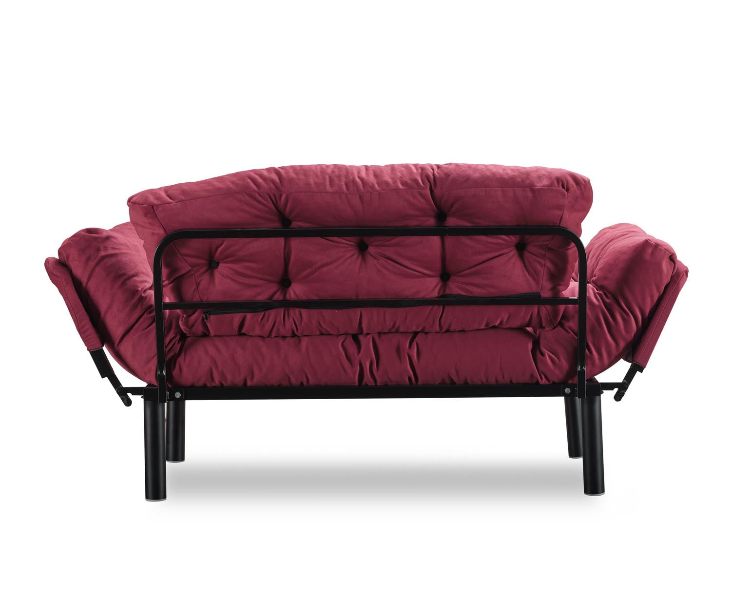 Nitta - Maroon in Maroons präsentiert im Onlineshop von KAQTU Design AG. Bettsofa ist von Atelier Del Sofa