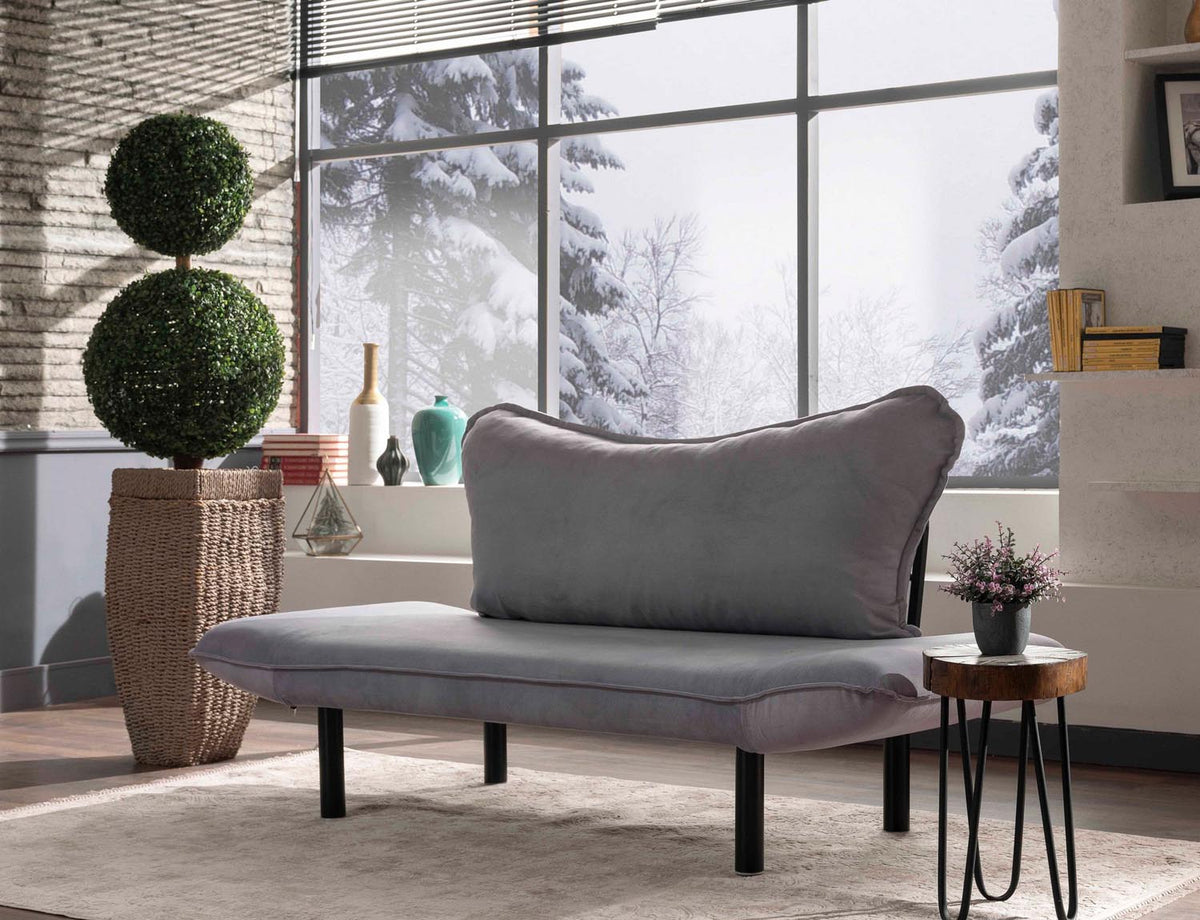 Chatto Bettsofa - Grau in Grau präsentiert im Onlineshop von KAQTU Design AG. Bettsofa ist von Atelier Del Sofa
