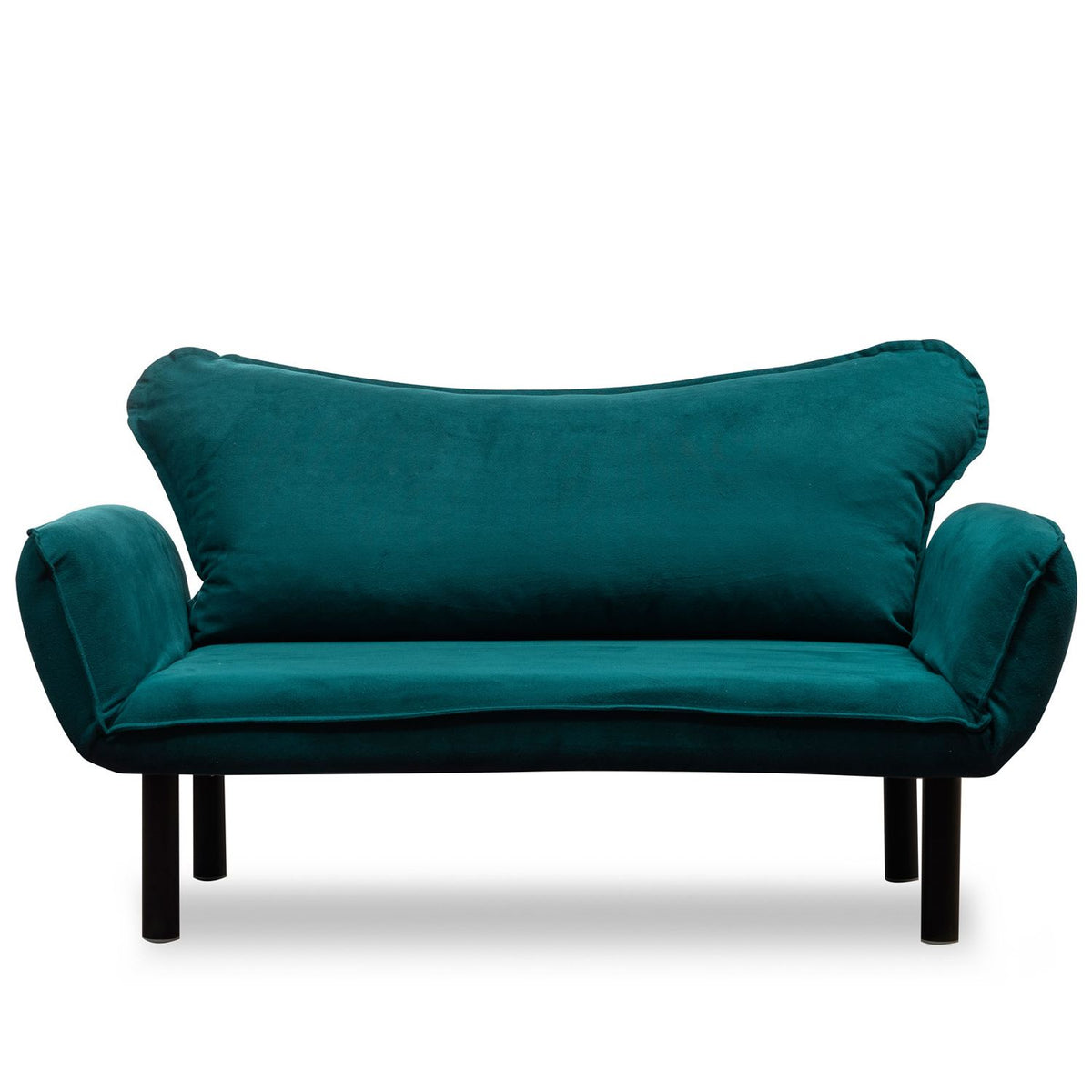 Chatto Bettsofa - Petrol Blau in Petrol Blau präsentiert im Onlineshop von KAQTU Design AG. Bettsofa ist von Atelier Del Sofa