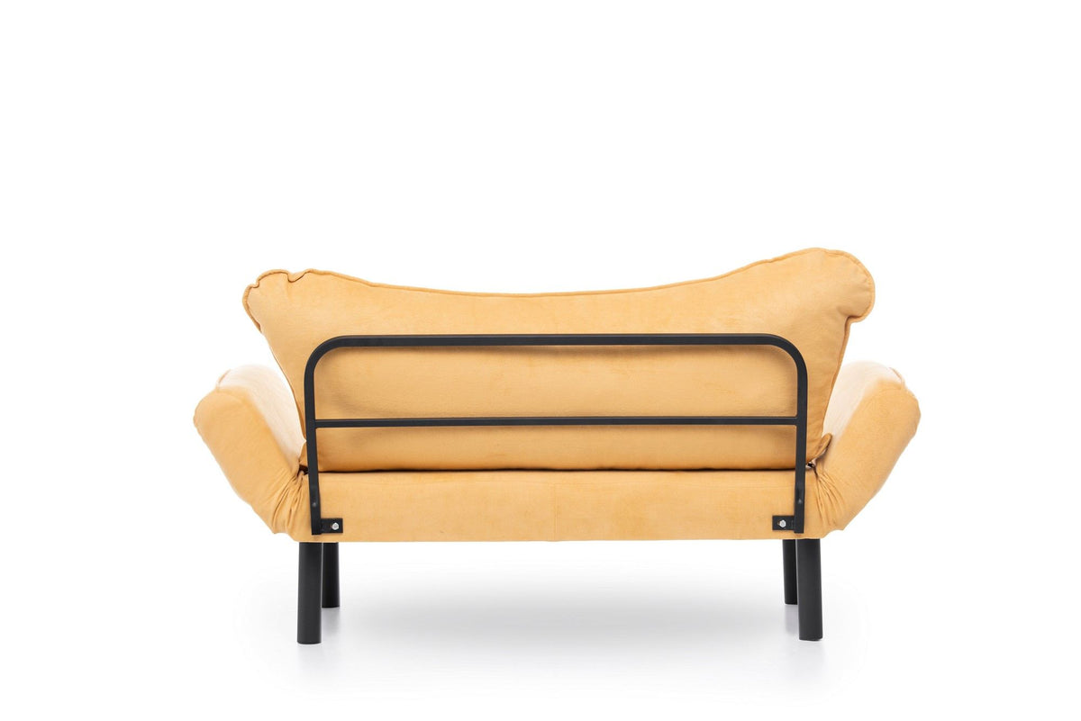 Chatto Bettsofa - Senf in Senf präsentiert im Onlineshop von KAQTU Design AG. Bettsofa ist von Atelier Del Sofa